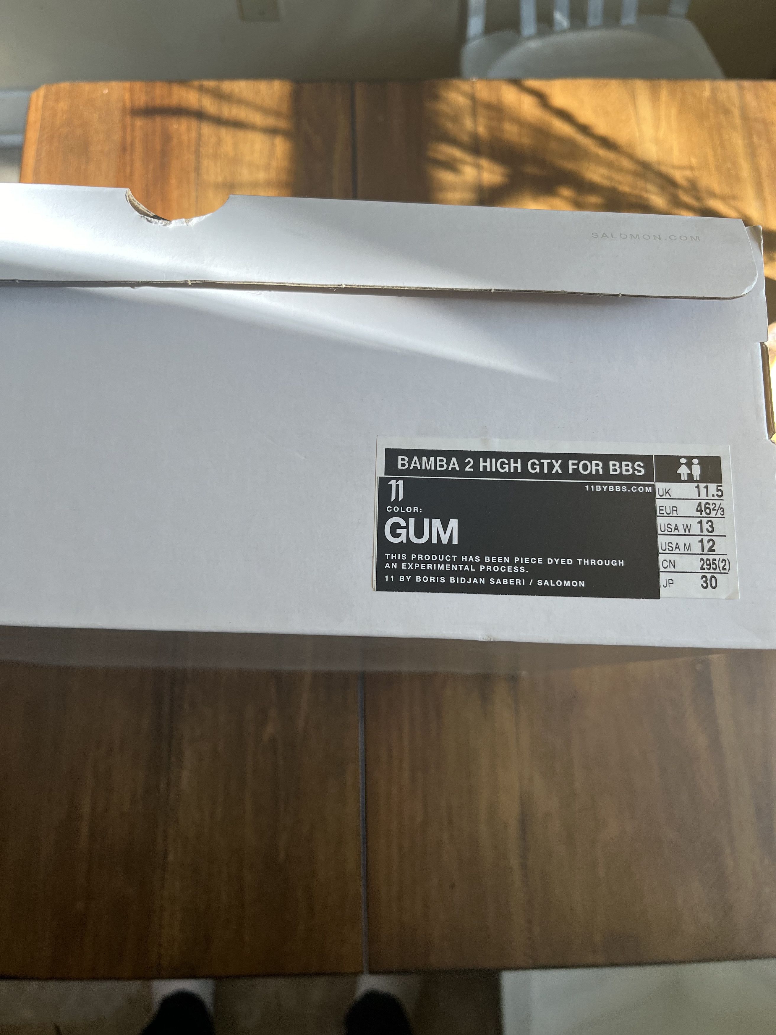 11 By Boris Bidjan Saberi Salomon Edition Bamba 2 High GTX Sneakers Size US 12 / EU 45 - 9 Thumbnail