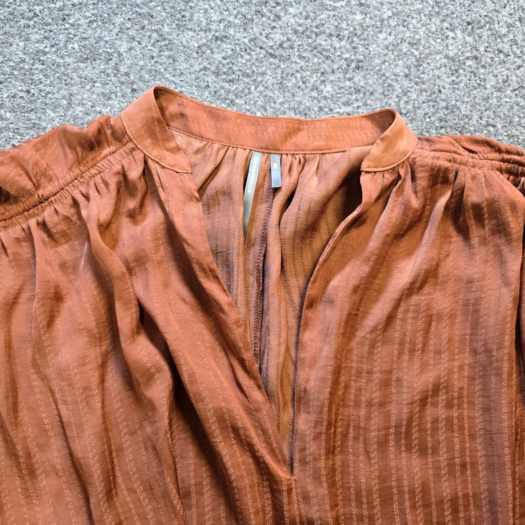 Anthropologie Anthropologie Blouse Womens XXS Dolman Sleeve Oversized V-Neck Pullover Casual Size XXS / US 00 / IT 34 - 2 Thumbnail