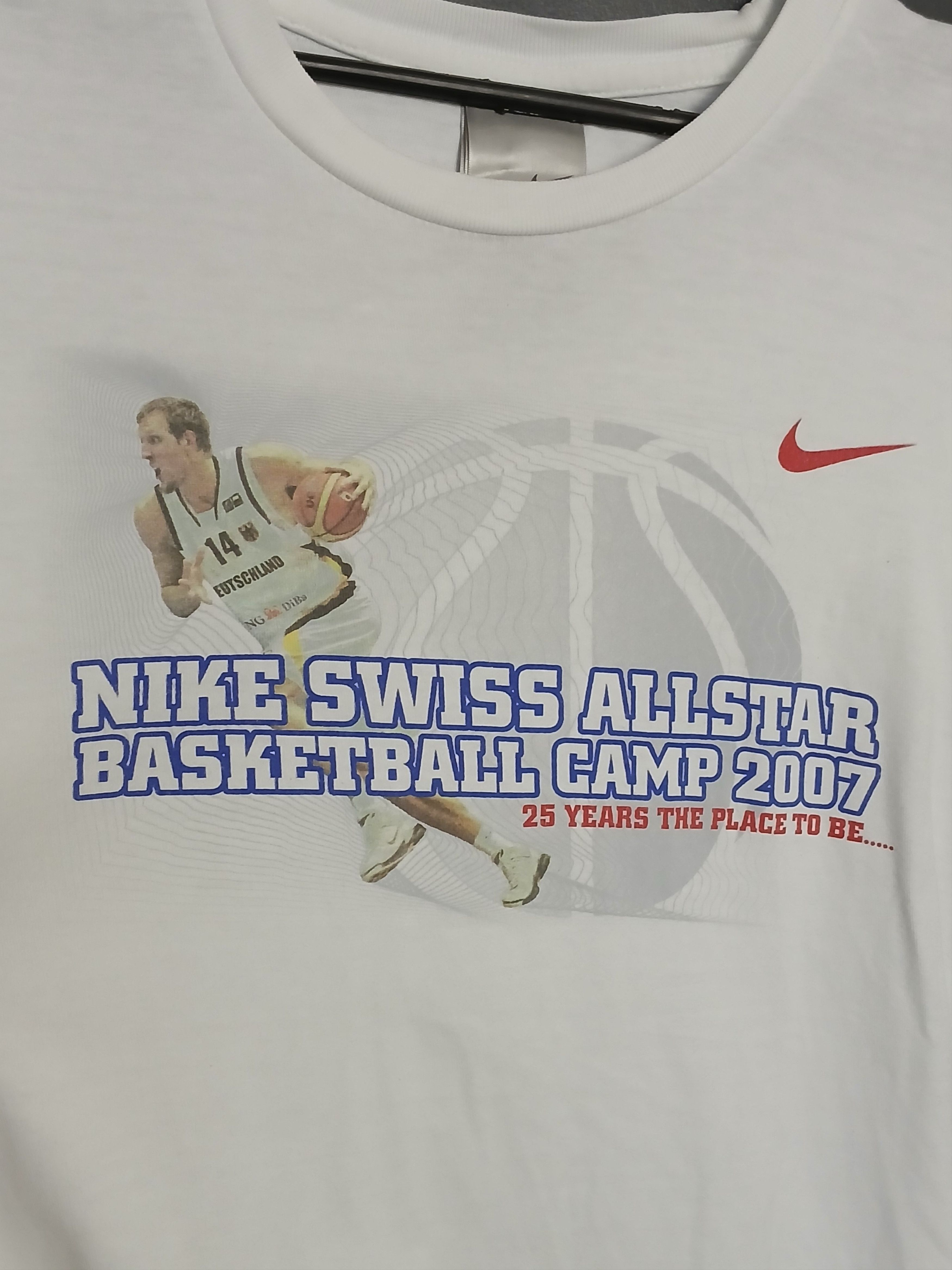 NBA Vintage 2007 Nike NBA Allstars Basketball Camp T-Shirt Size US M / EU 48-50 / 2 - 3 Thumbnail