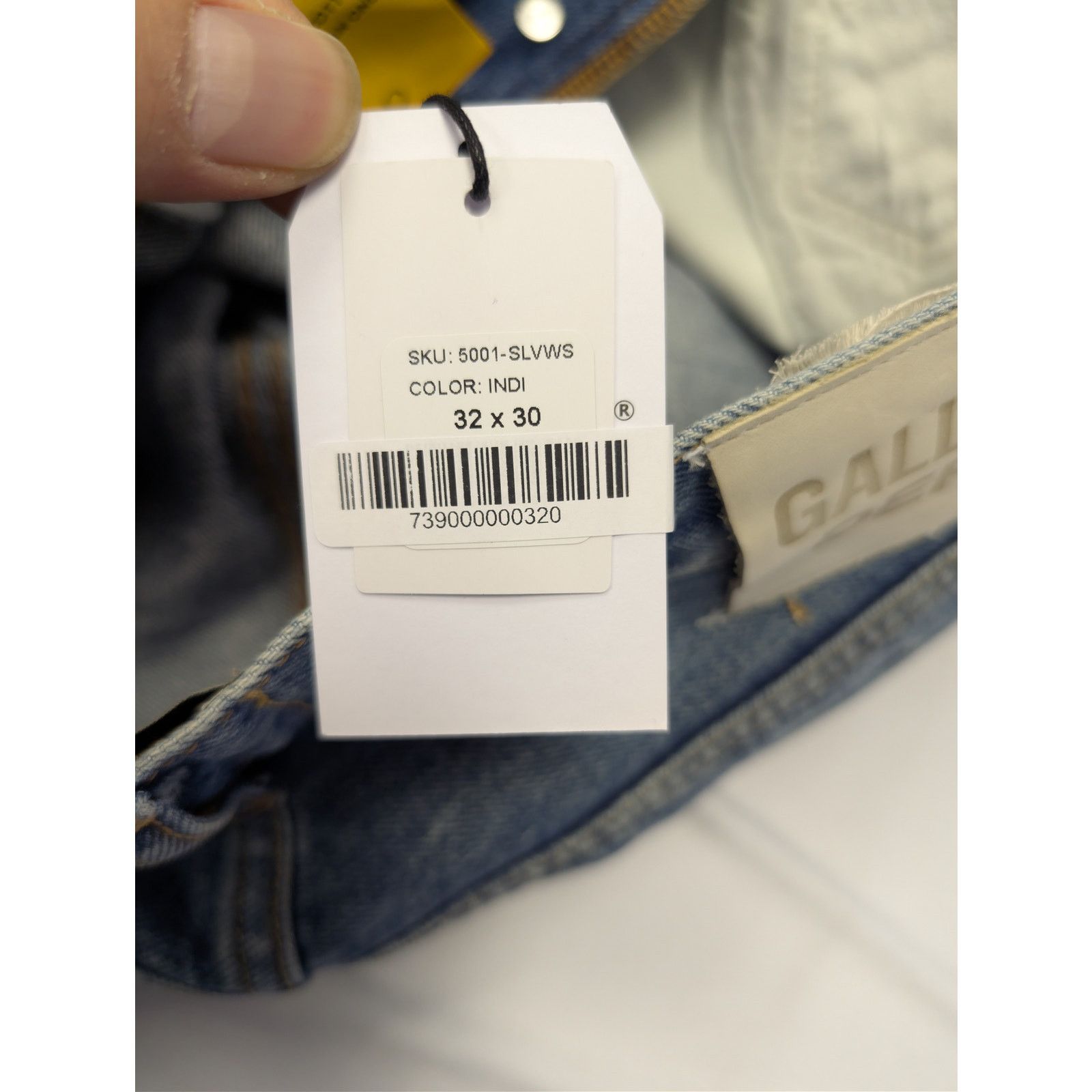 Gallery Dept. o1rshd1 Selvedge Denim Jeans in Blue Size US 32 / EU 48 - 21 Thumbnail