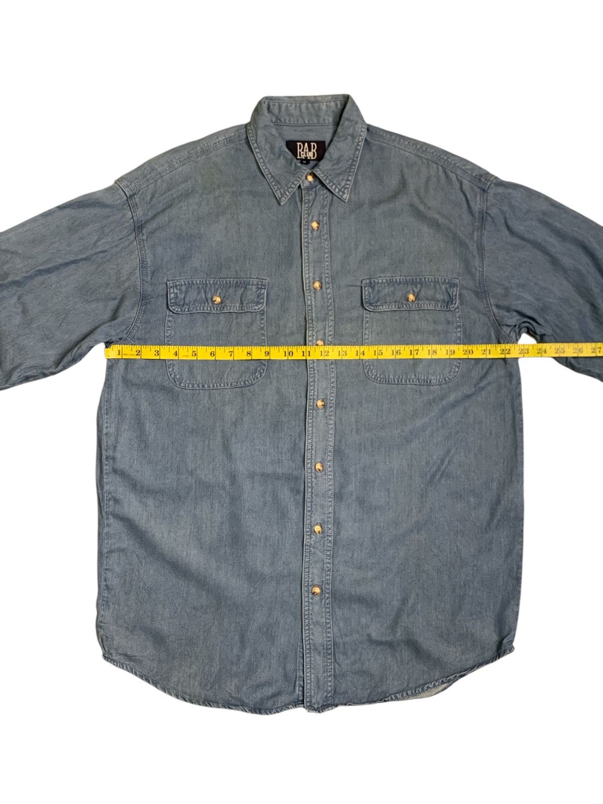 Japanese Brand Rare Design BAB Club Double Pockets Button Ups Shirts Size US M / EU 48-50 / 2 - 7 Thumbnail