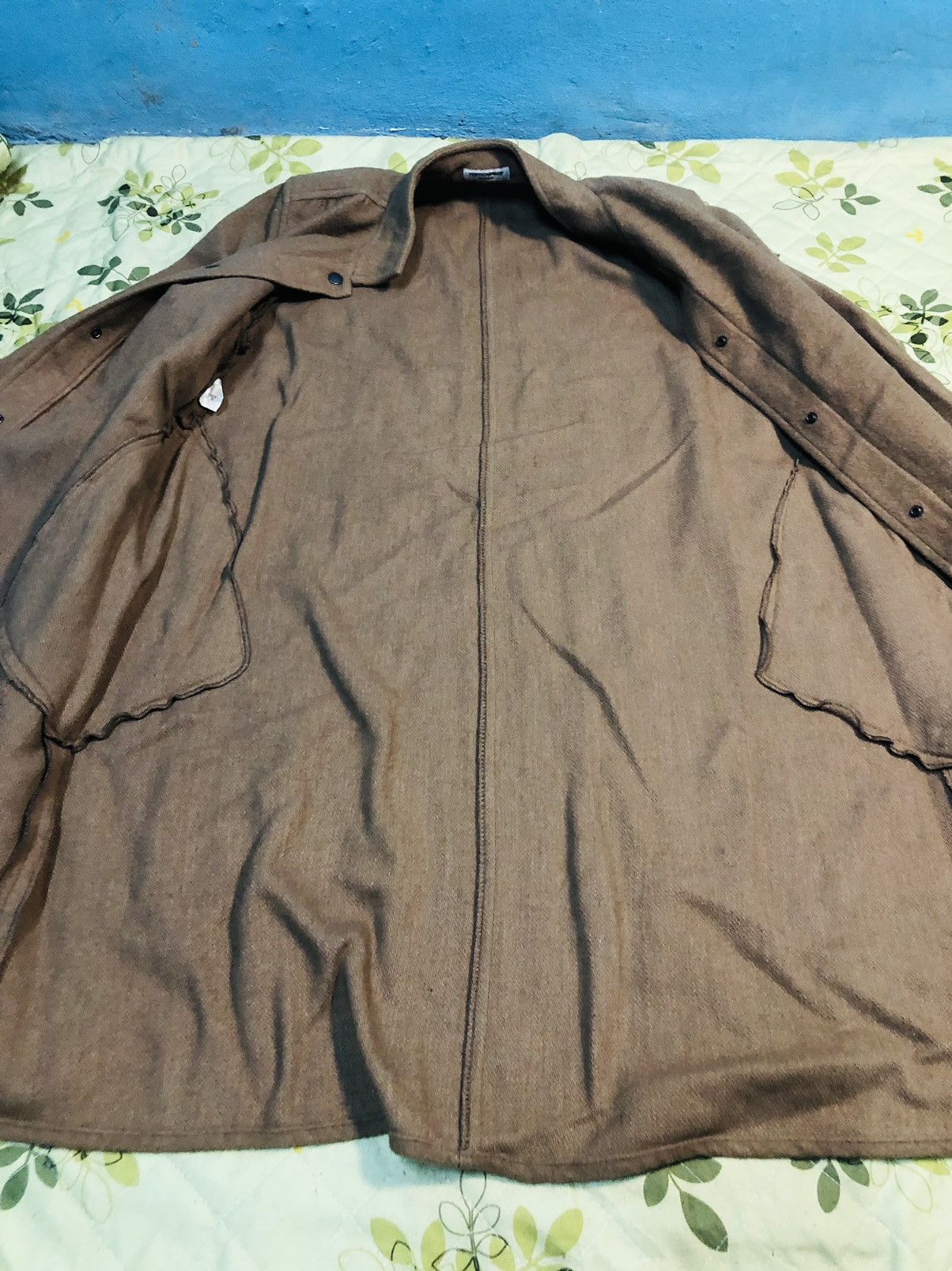 Japanese Brand Ramowear Long Jacket Buttoned (31) Size US L / EU 52-54 / 3 - 8 Thumbnail