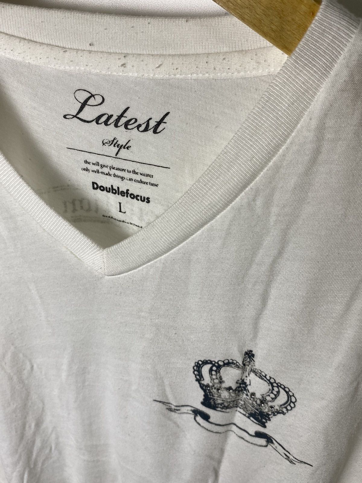 Hysteric Glamour × Japanese Brand × Le Grande Bleu (L.G.B.) 💥BindingOffer💥 double focus tee japanese brand Size US M / EU 48-50 / 2 - 5 Thumbnail