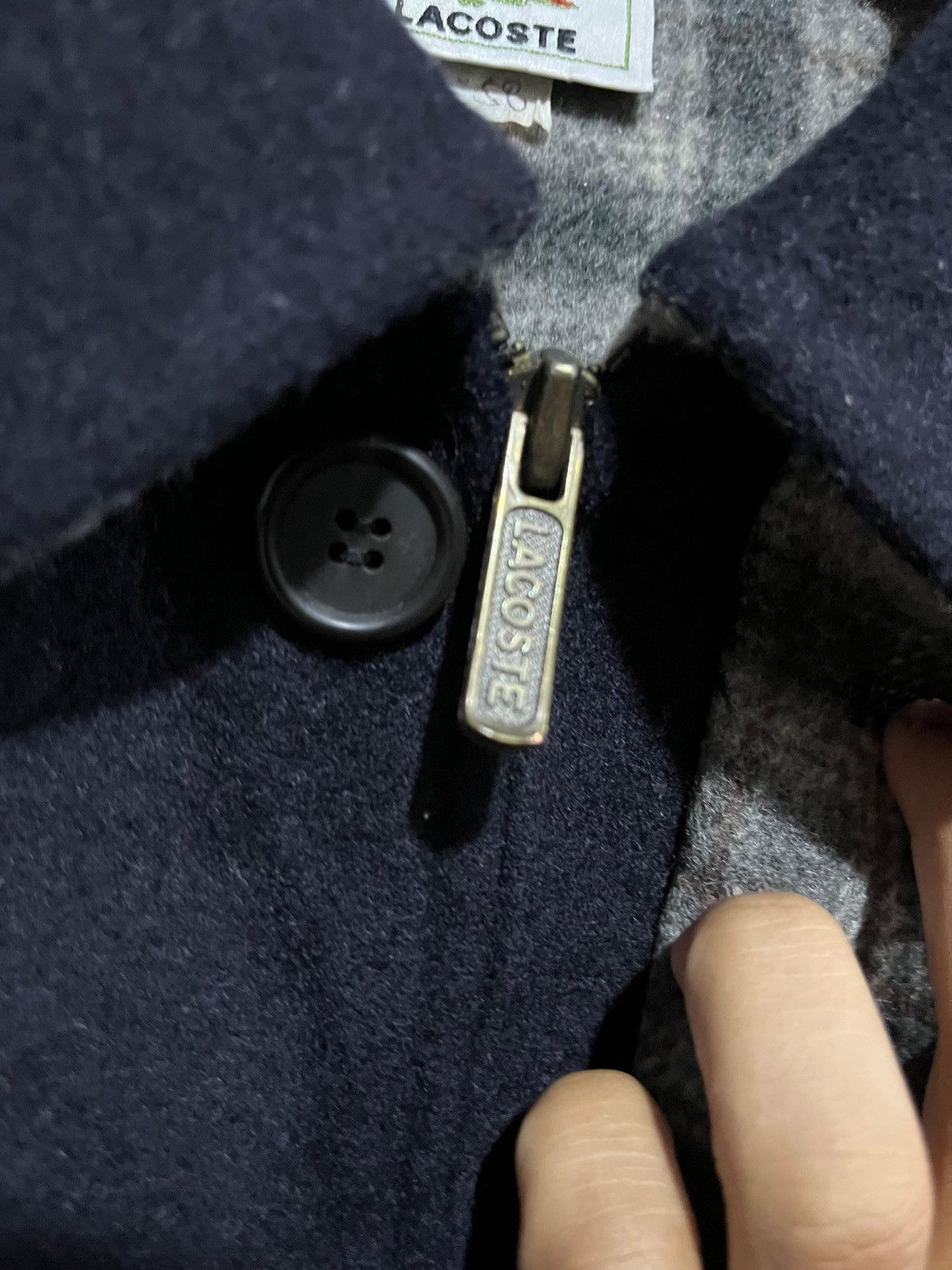 Lacoste Very rare work jacket woll lacoste vintage Size US M / EU 48-50 / 2 - 4 Thumbnail
