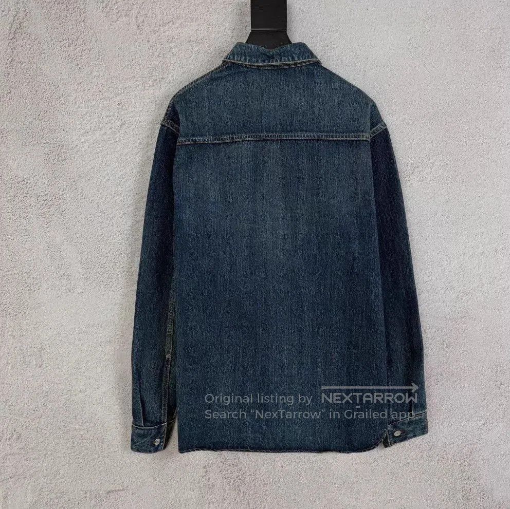 Dior Blue Denim Long Sleeve Button. Size US M / EU 48-50 / 2 - 2 Thumbnail