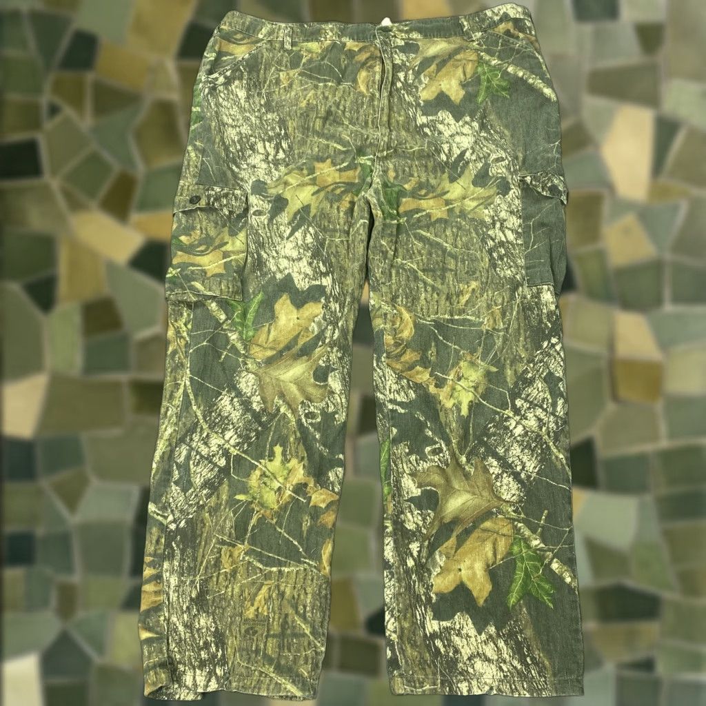 Vintage RedHead Mossy Oak Break-Up Set Pants Shirt Mens 3XL Camo Hunting Outdoor Cotton Size US XXL / EU 58 / 5 - 1 Thumbnail