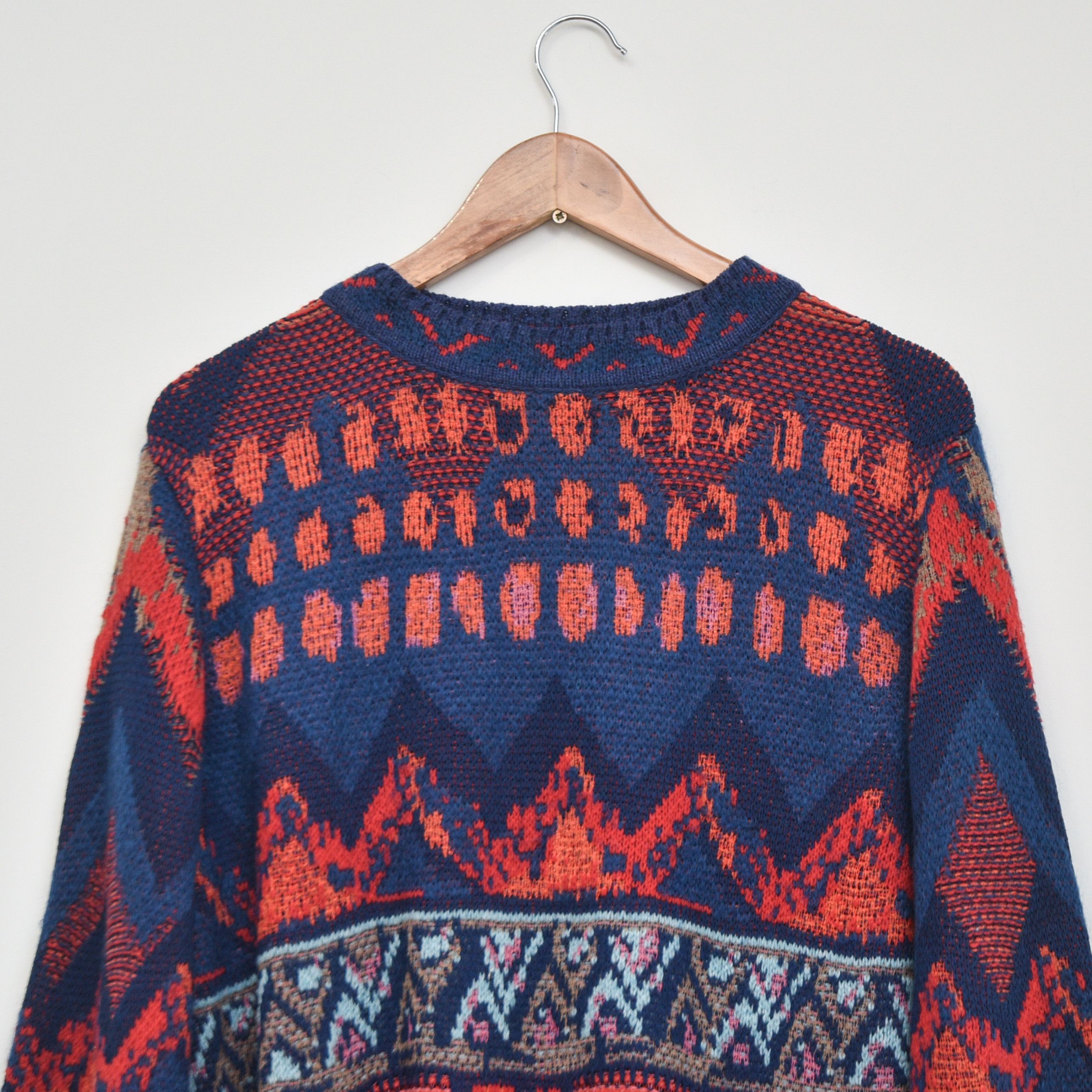 Other IVKO Oversized Knitted Pullover Artistic Mohair Wool Blend Size XL / US 12-14 / IT 48-50 - 2 Thumbnail