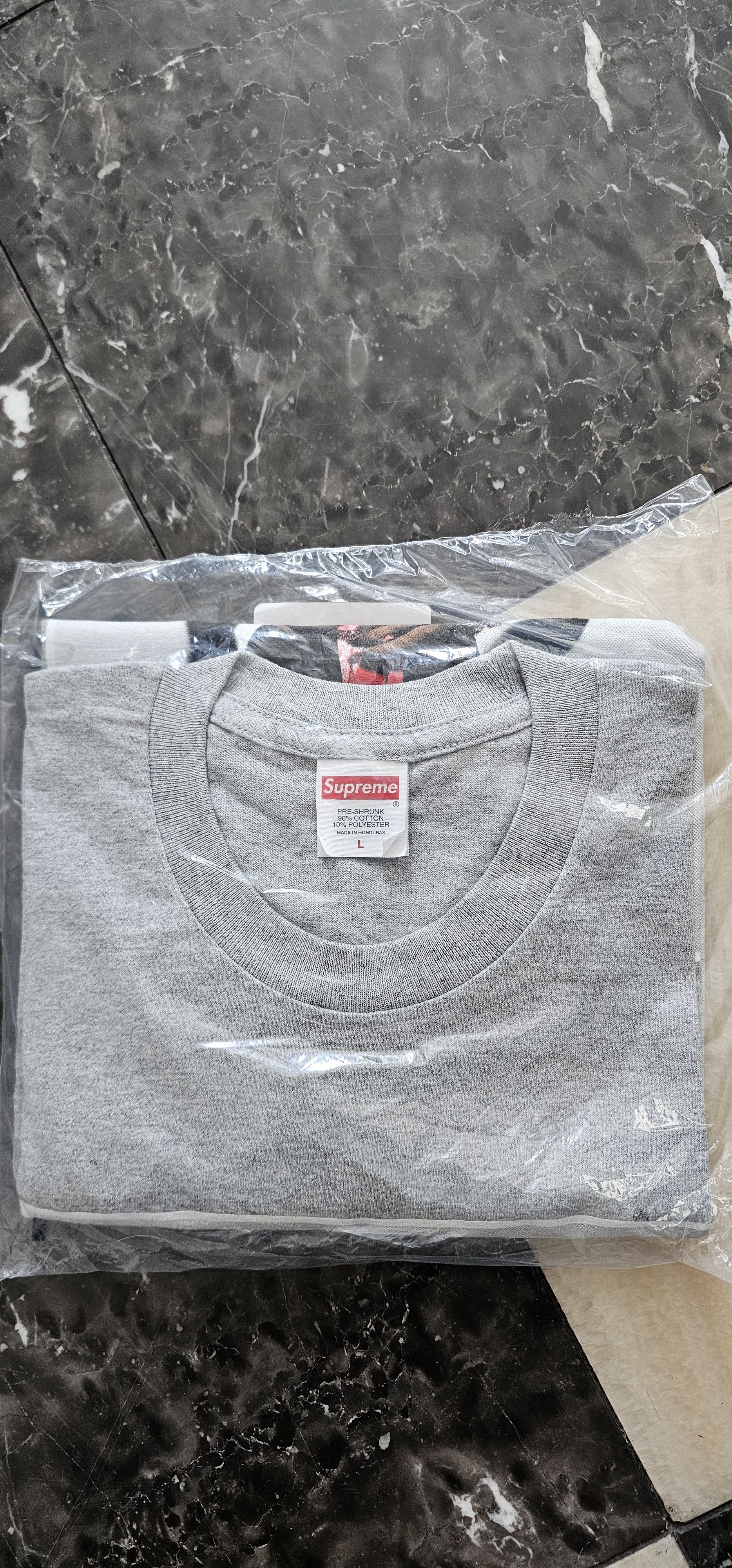 Supreme New Supreme Playboi Carti Tee - Heather Grey Size US L / EU 52-54 / 3 - 2 Thumbnail