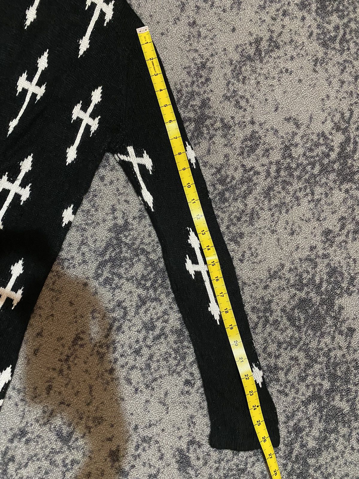 Hysteric Glamour × If Six Was Nine × Japanese Brand Y2k Neon Soda cross ifsixwasnine long cardigan Size US L / EU 52-54 / 3 - 11 Thumbnail