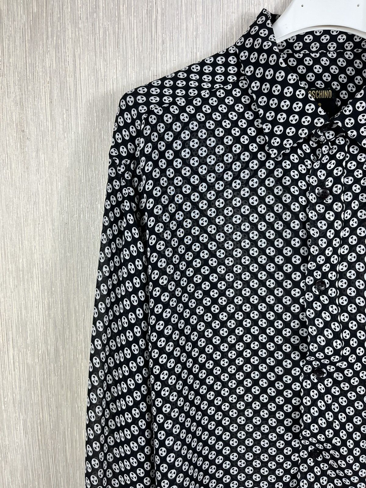 Moschino Vintage Moschino toxic radioactive pocket shirt polka dot Size US S / EU 44-46 / 1 - 5 Thumbnail