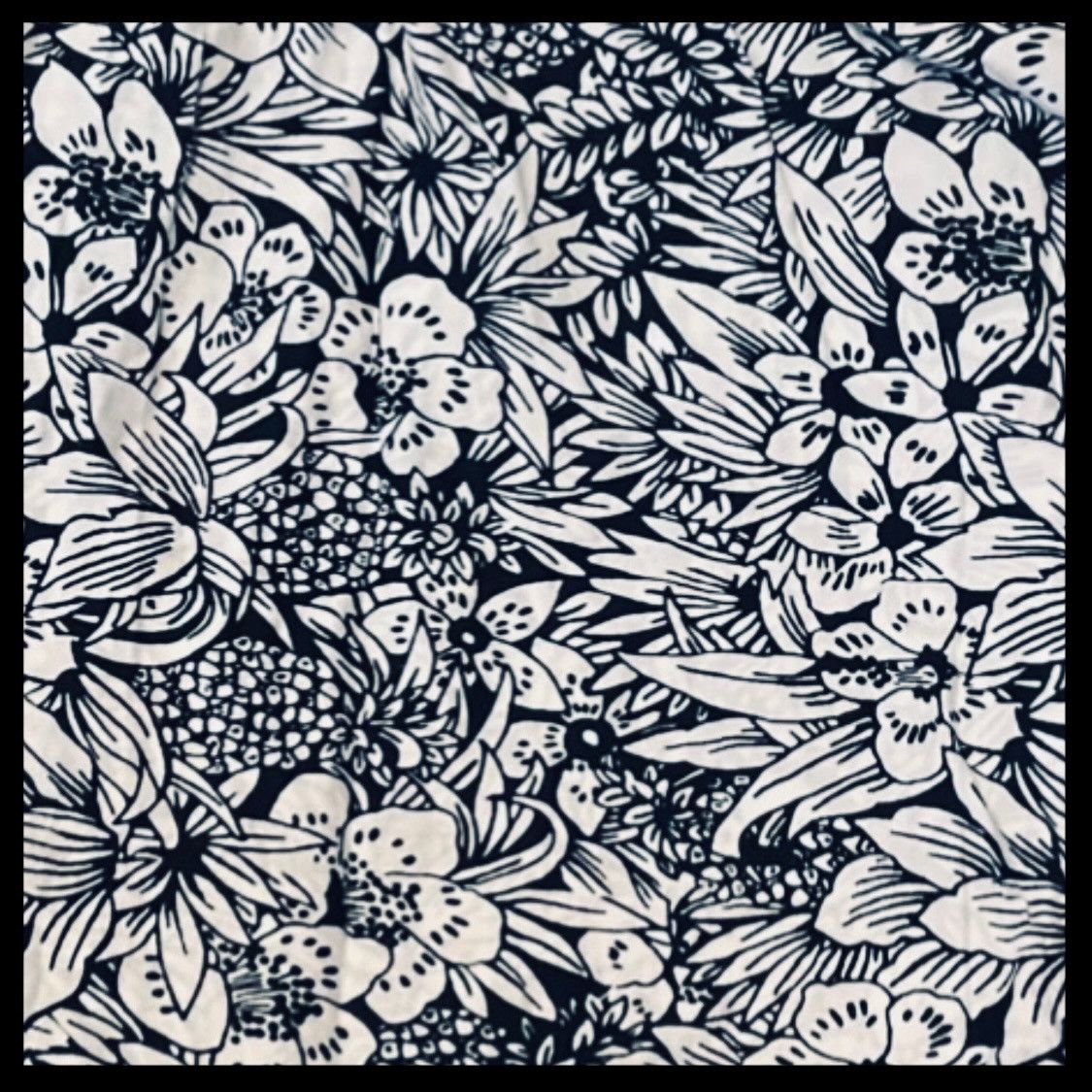 Aeropostale Black and white floral maxi dress with Pink hem Size L / US 10 / IT 46 - 9 Thumbnail