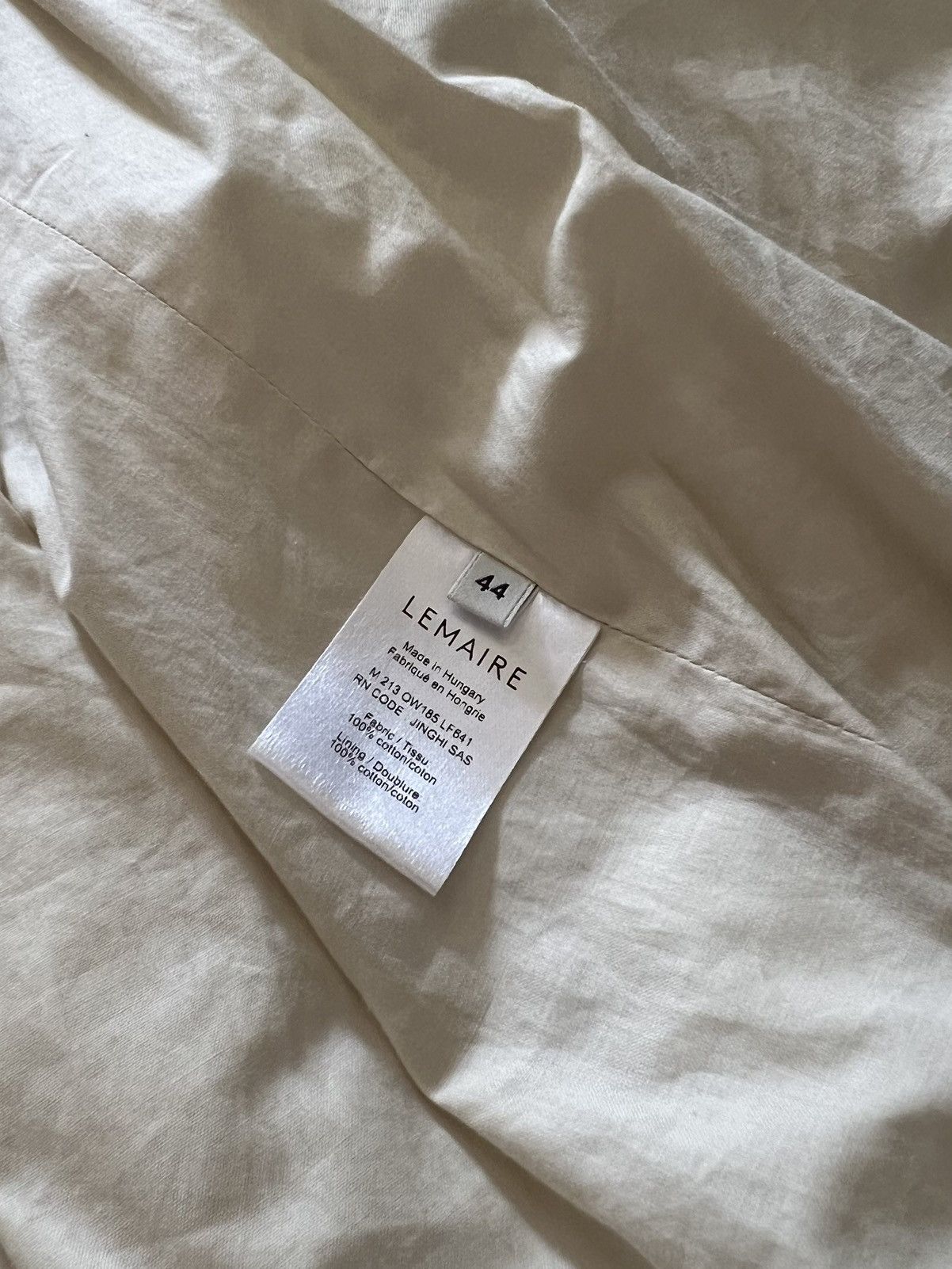 Lemaire Lemaire Wadded Overshirt / Shirt Jacket Size US S / EU 44-46 / 1 - 5 Thumbnail