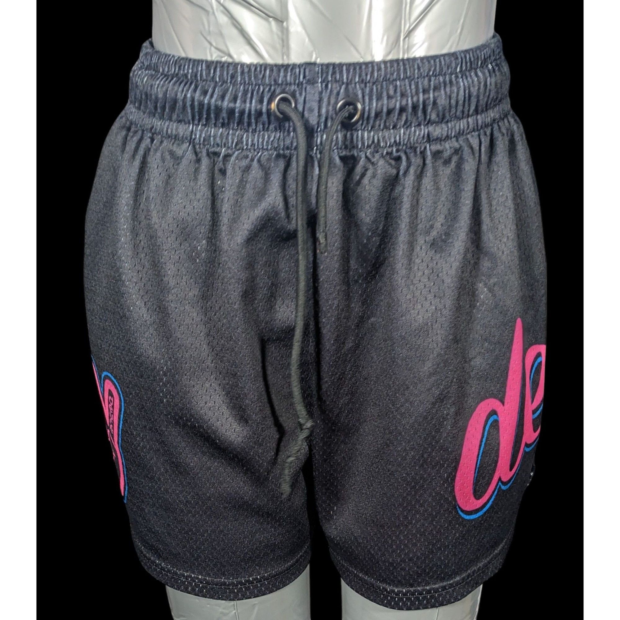 Other Deuce Clothing Black And Pink Athletic Shorts Size Small Size US 26 / EU 42 - 1 Thumbnail