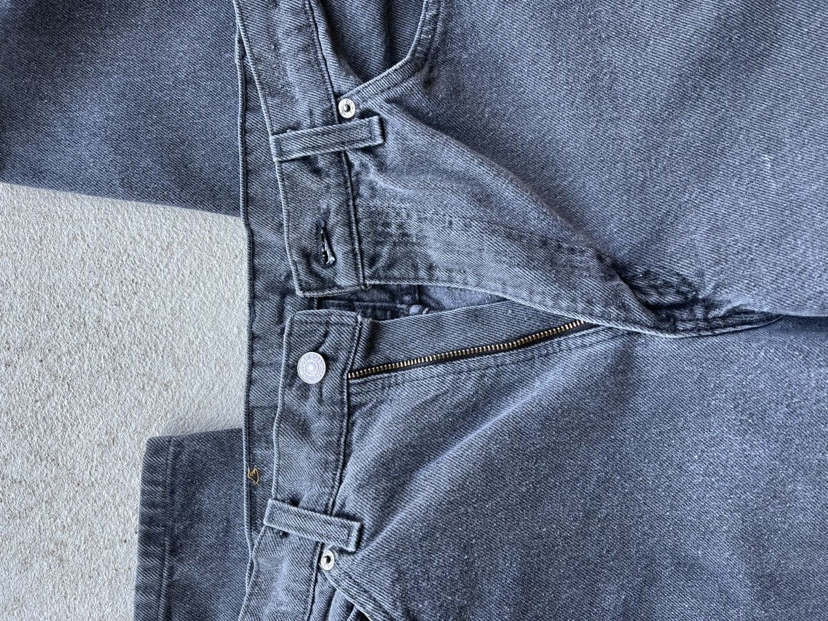 Levi's × Levi's Vintage Clothing Levi's Grey Denim Orange Label Size US 32 / EU 48 - 5 Thumbnail