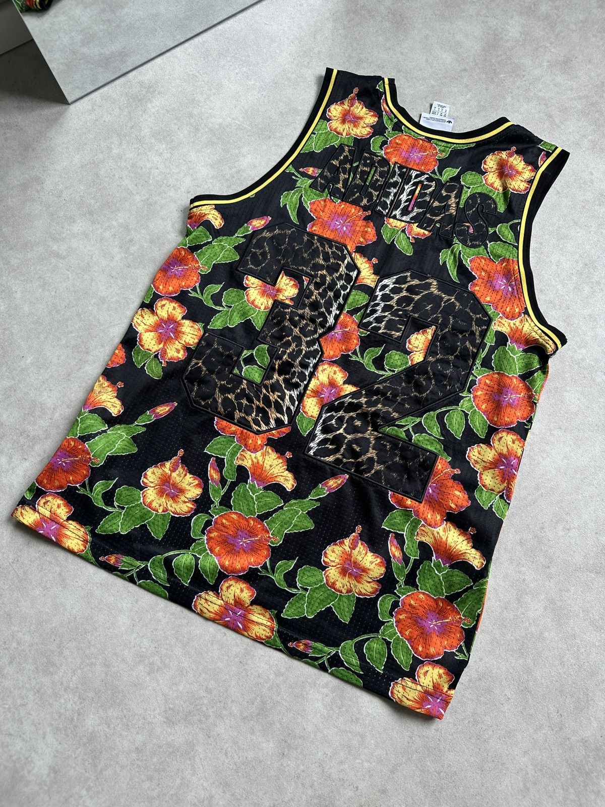Adidas × Jeremy Scott Adidas x Jeremy Scott 2013 jungle bones tank top swag y2k Size US M / EU 48-50 / 2 - 2 Thumbnail