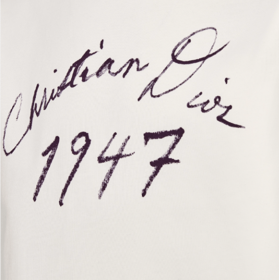Dior o1w1db10525 493J69 Relaxed-Fit T-Shirt in White Size US L / EU 52-54 / 3 - 3 Thumbnail