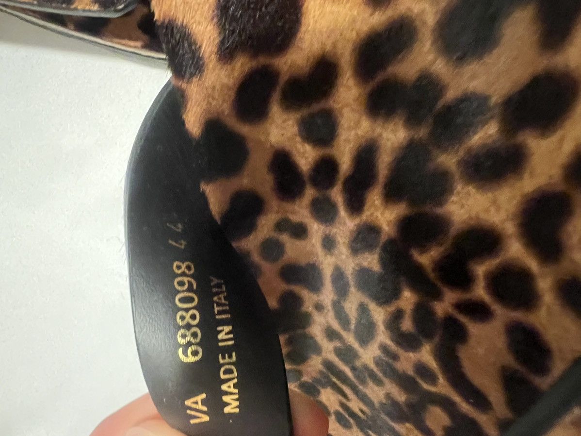 Saint Laurent Paris Saint laurent mens leopard print slides. 44/11 Size US 11 / EU 44 - 4 Thumbnail