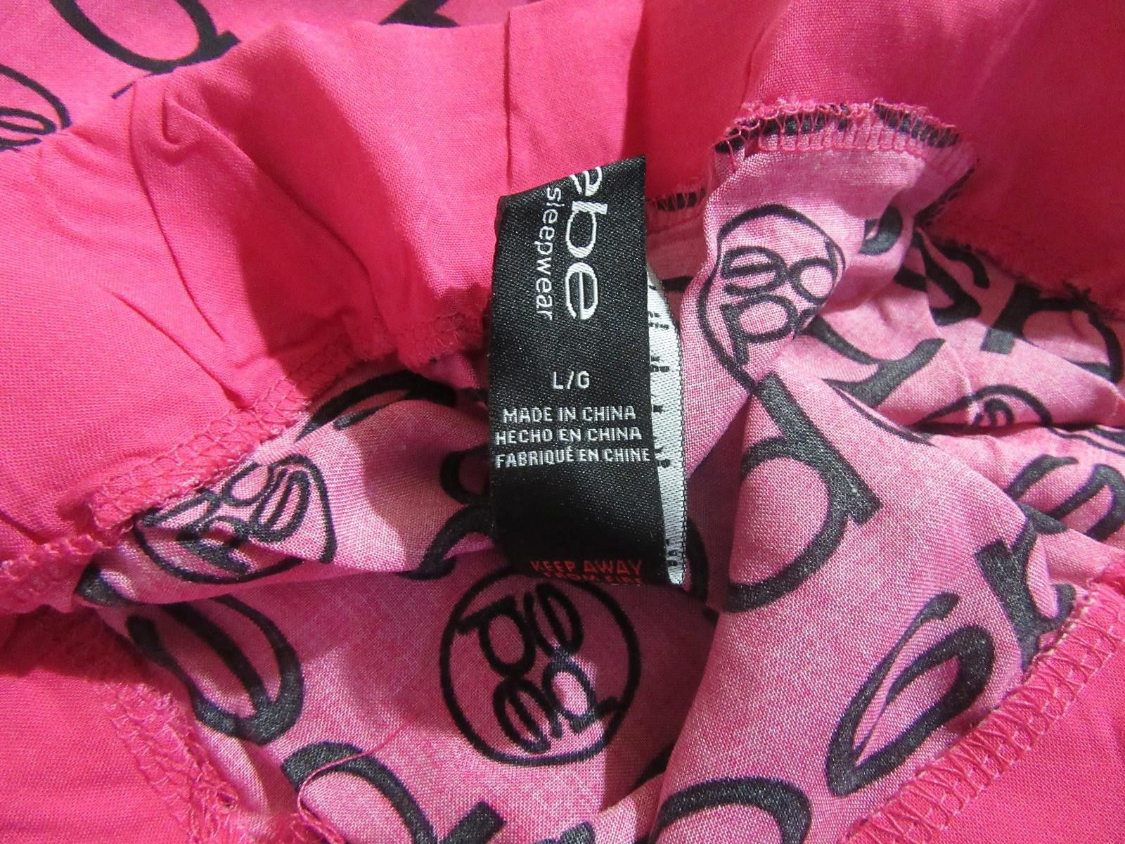 United Colors Of Benetton bebe Sleepwear Pajama Pants Bottoms All Over Logo Size ONE SIZE - 4 Thumbnail