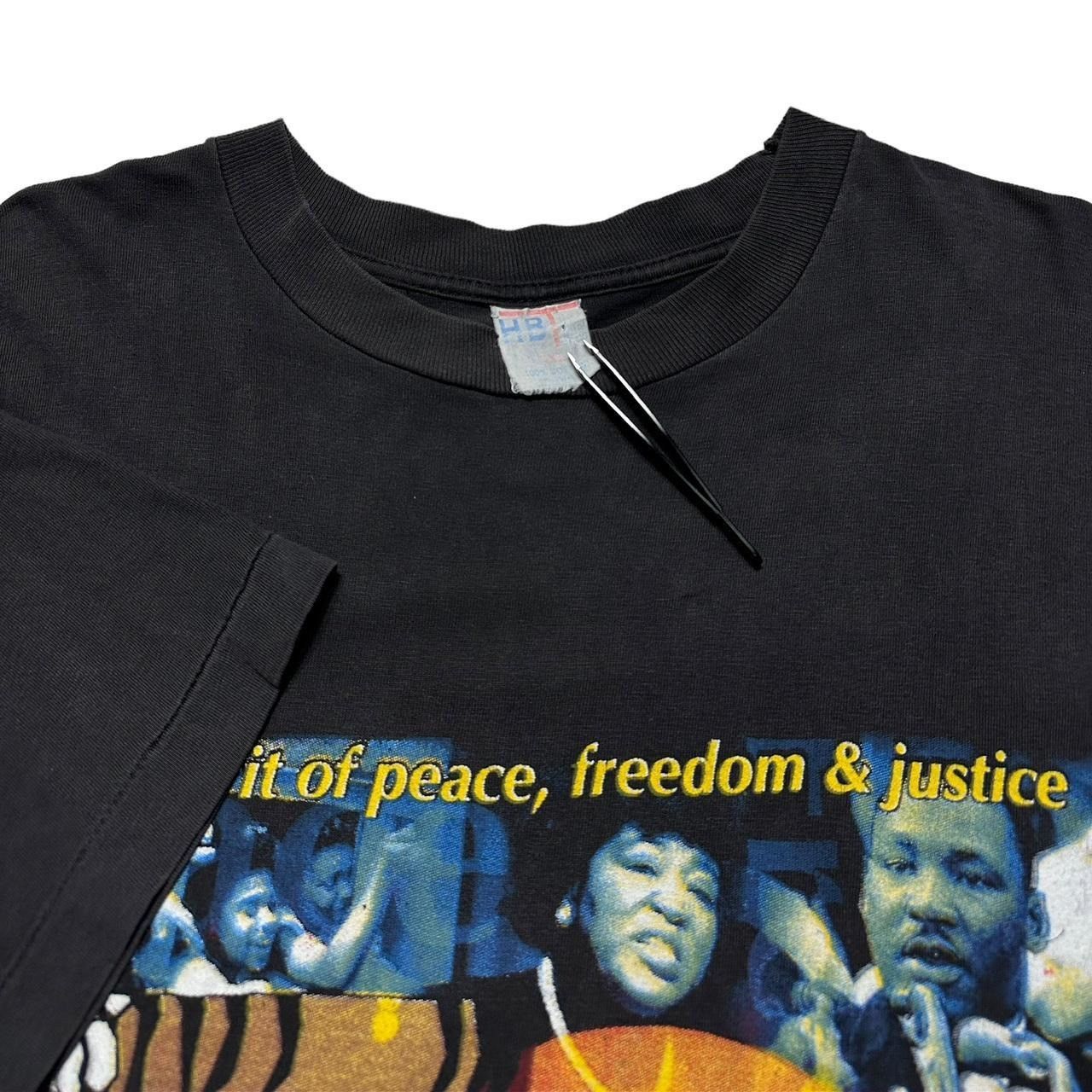 Band Tees × Hanes × Vintage Vintage Million Woman March Rap T-Shirt Size US XL / EU 56 / 4 - 5 Thumbnail