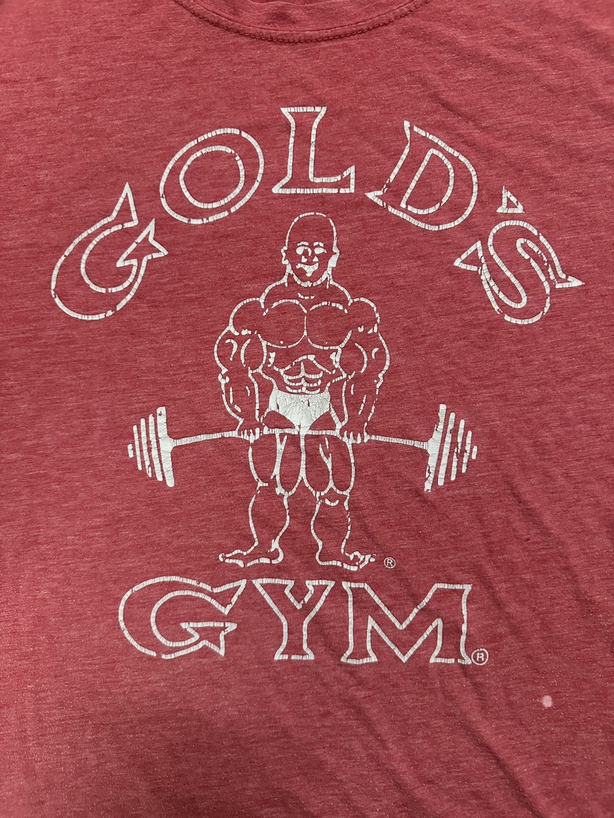 Vintage Gold’s Gym Tee Size US XL / EU 56 / 4 - 5 Thumbnail