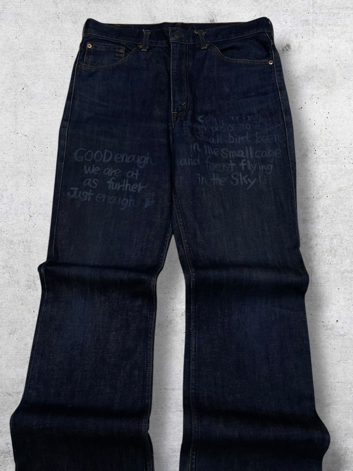 Levi's Vintage Clothing VINTAGE 517 LEVIS USA DESIGNER FLARED POEM RARE FIND DENIM Size US 32 / EU 48 - 4 Thumbnail