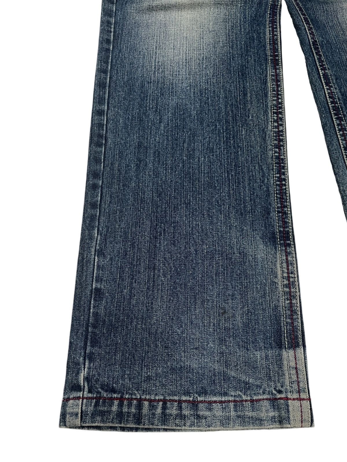 Japanese Brand × Vintage Rare Vintage Japanese Brand Amore Puro Baggy Jeans 1990s Size US 35 - 5 Thumbnail