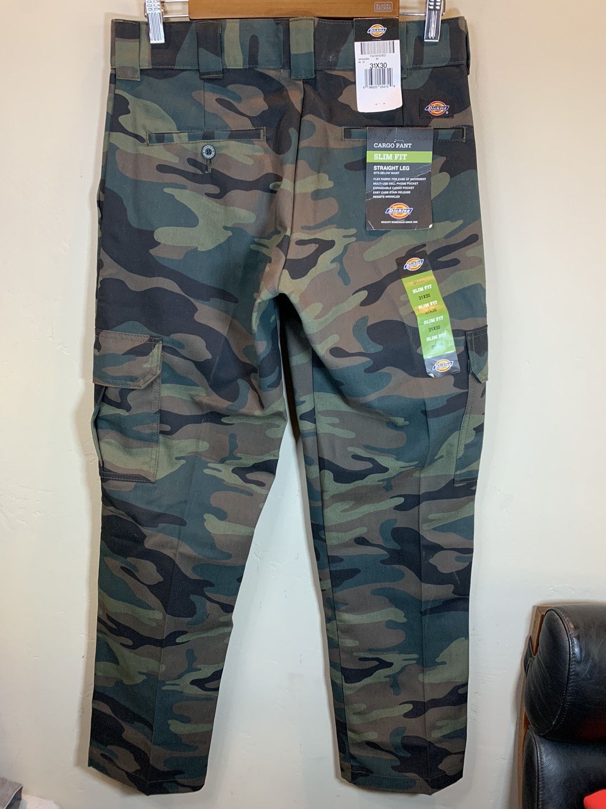 Designer × Dickies *RARE* New Dickies Camo Cargo Pants Camoflage - 31 x 30 Size US 31 - 2 Thumbnail