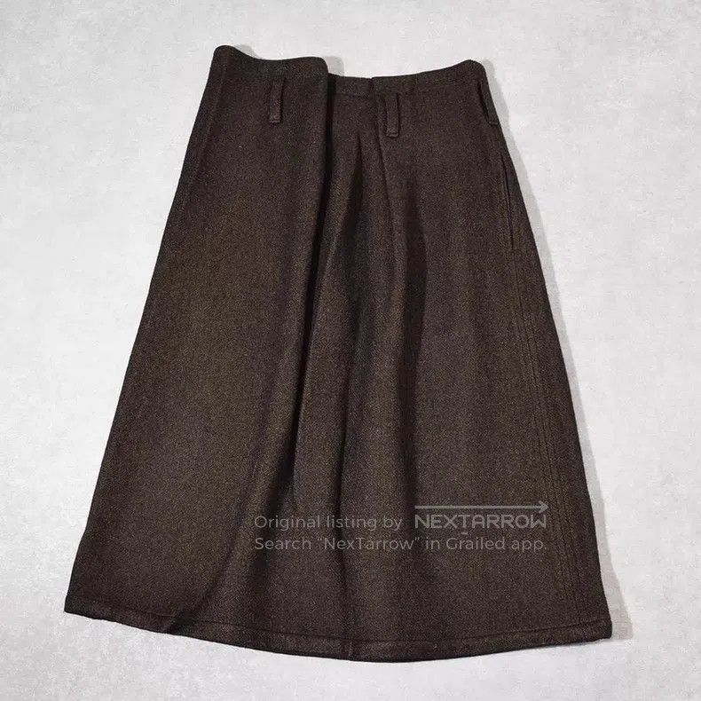 Yohji Yamamoto Yohji Yamamoto size os 80s Initial Wool Smocking Deformatio Size 26" / US 2 / IT 38 - 1 Thumbnail