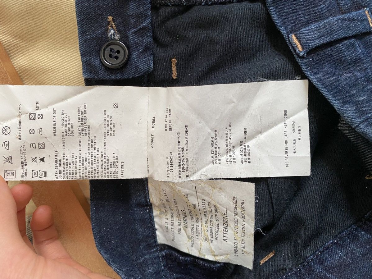 Prada 11ss stretch indigo denim slim trousers Size US 31 - 13 Thumbnail