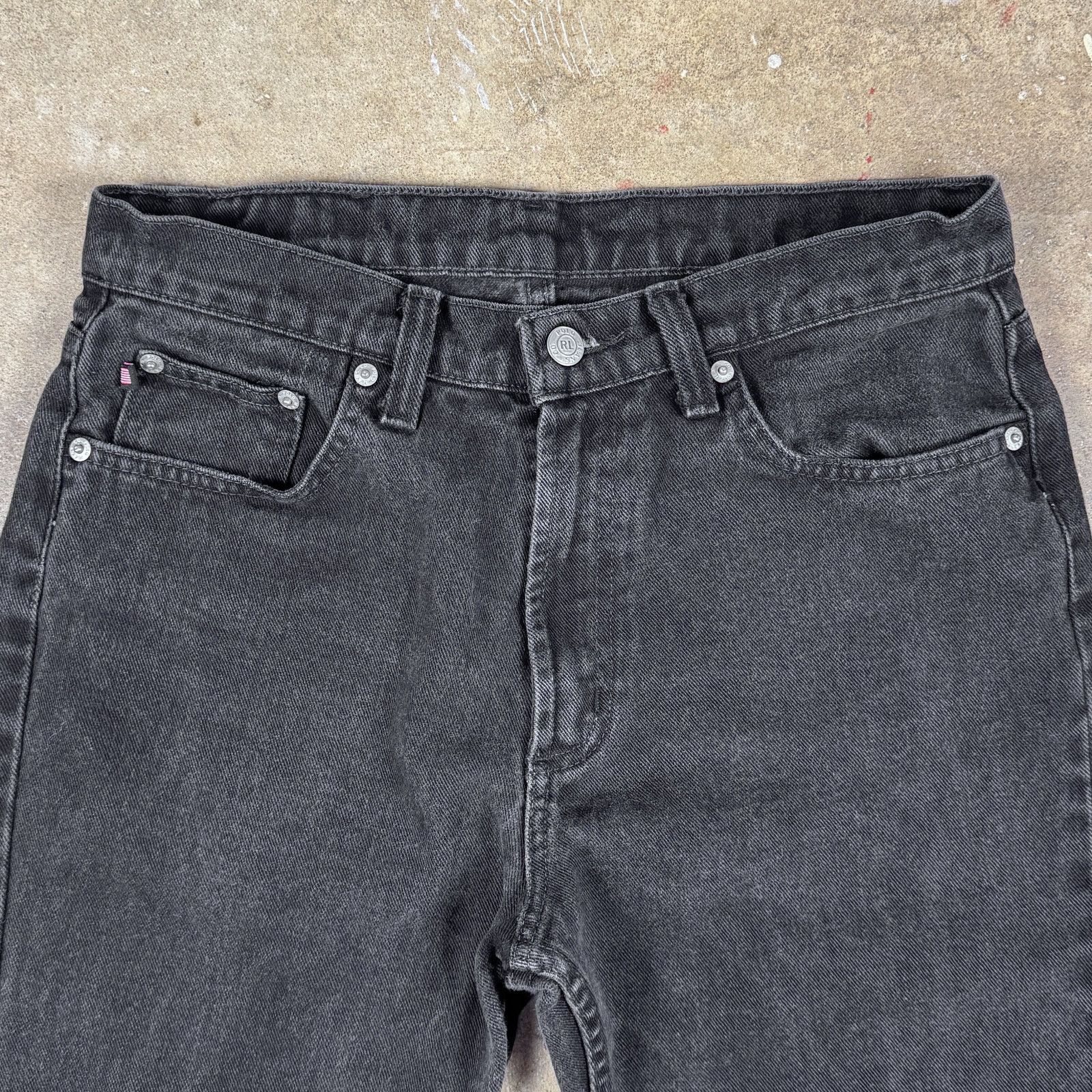 Polo Ralph Lauren Vintage Polo Jeans Co Ralph Lauren Women’s Black Denim Sz 8 Size 30" / US 8 / IT 44 - 3 Thumbnail