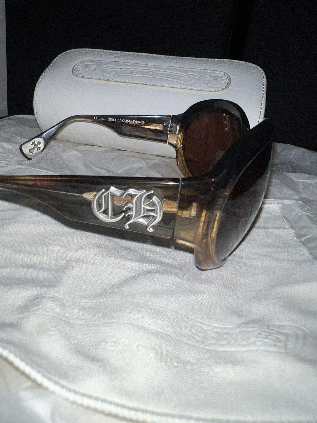 Chrome Hearts Chrome Hearts SWEET YOUNG THANG I sunglasses Size ONE SIZE - 14 Thumbnail