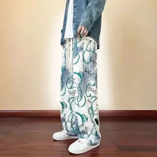 Japanese Brand × Vintage Man Casual Pants Harajuku Wide Leg Oversize Size US 30 / EU 46 - 4 Thumbnail