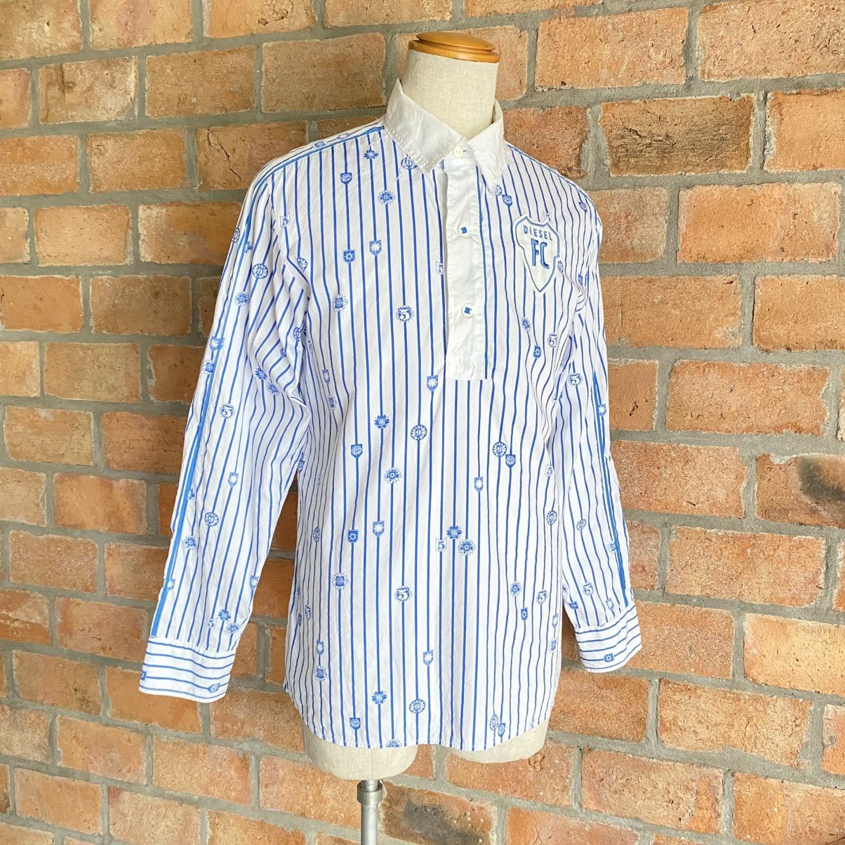 Diesel DIESEL Blue Line Accent Shirt Size US M / EU 48-50 / 2 - 18 Thumbnail
