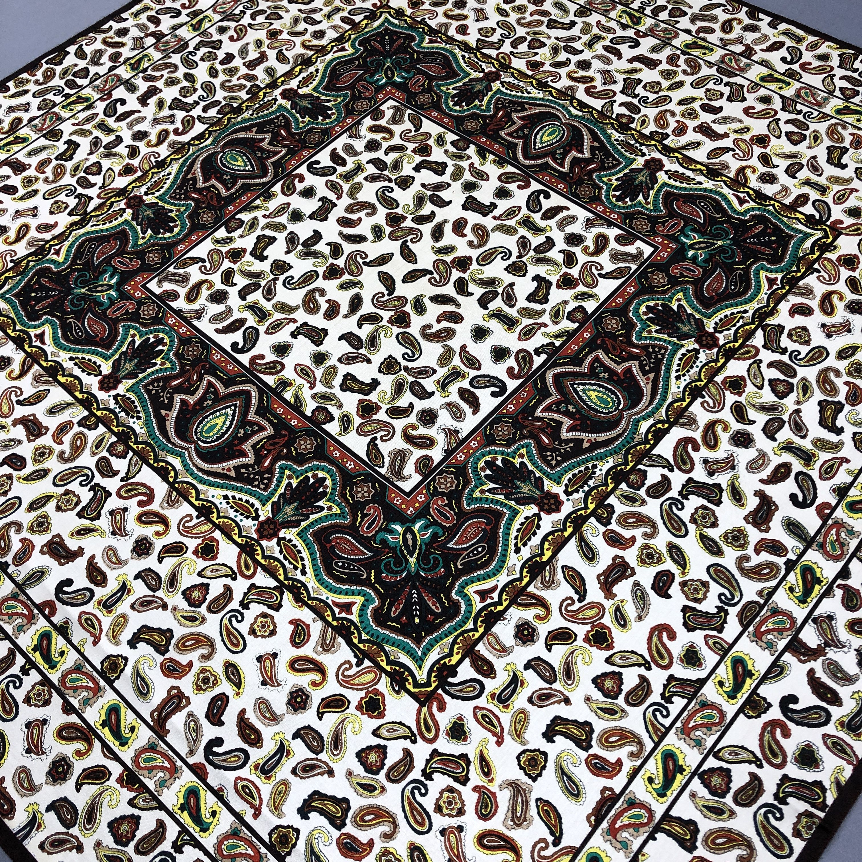 Other Vintage SILK Scarf Twill Stole Wraps Scarves Size ONE SIZE - 6 Thumbnail