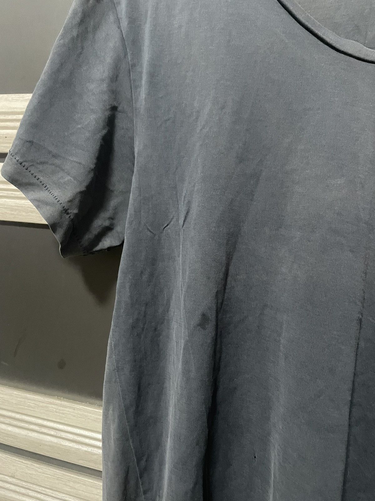 Acne Studios × Kanye West Trashed Acne Studios Limit SS13 Grey T-Shirt Worn By Kanye Size US M / EU 48-50 / 2 - 12 Thumbnail