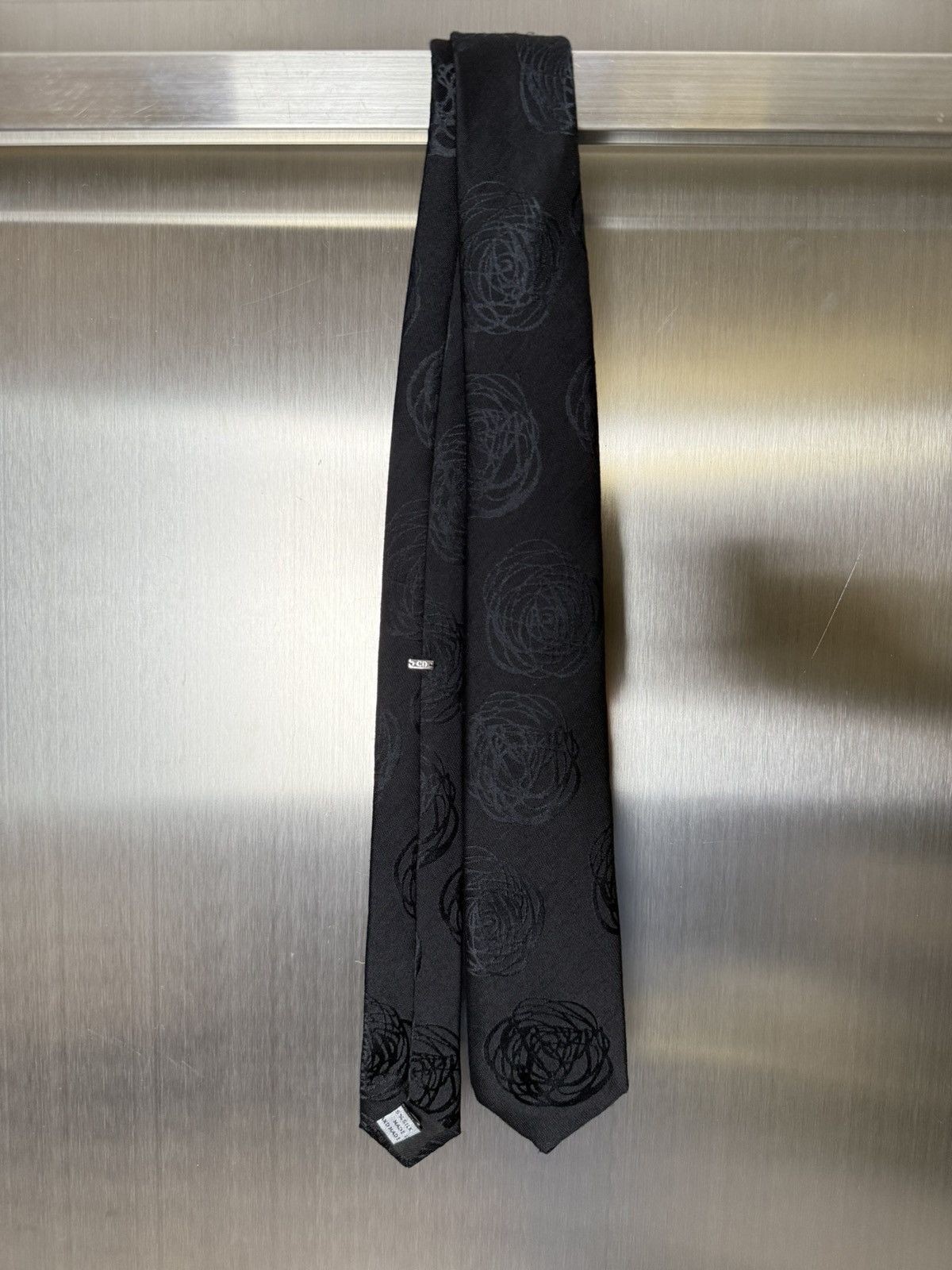 Dior Dior Homme FW14 lily of valley rose floral tie Size ONE SIZE - 1 Thumbnail