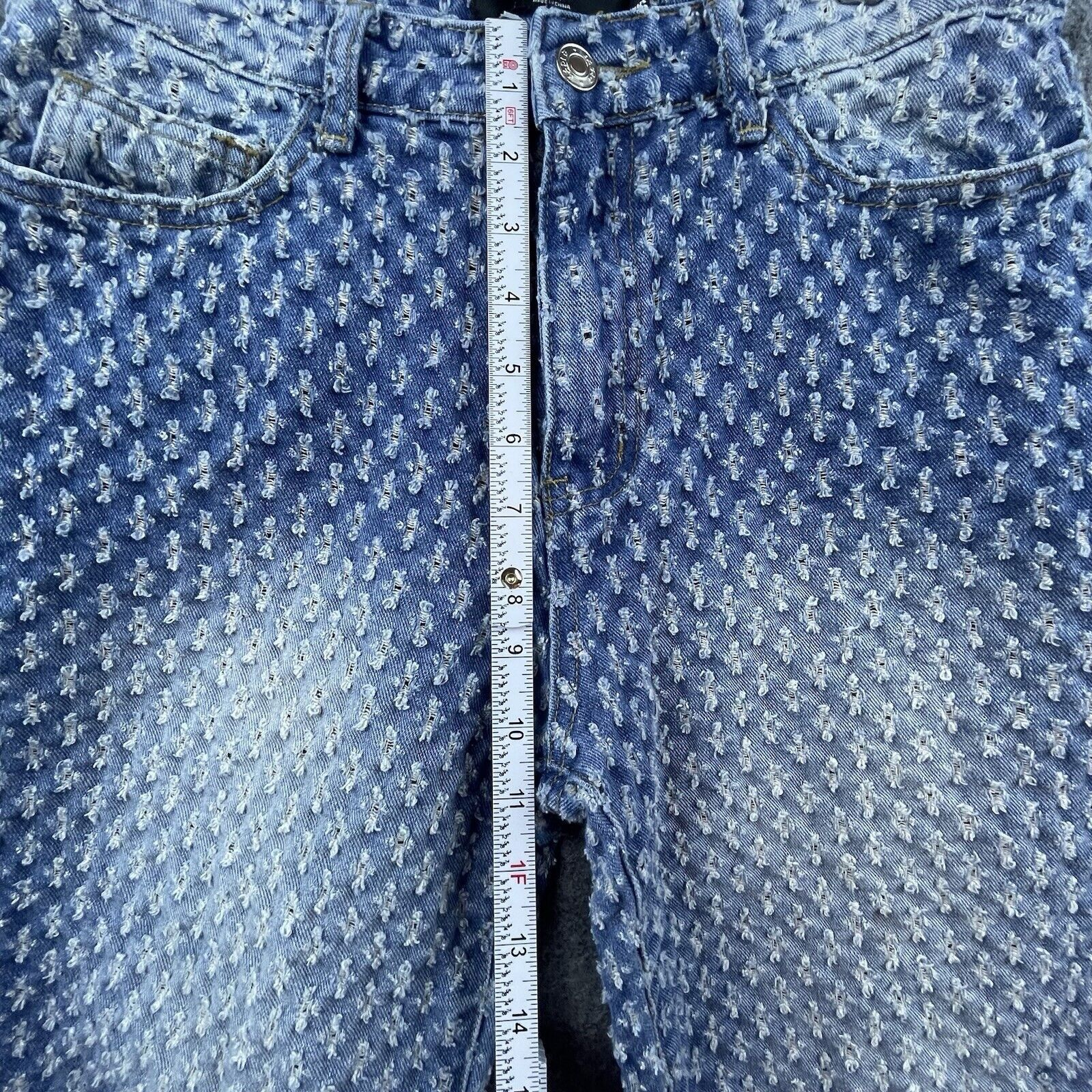 Jaded London Jaded London Jeans Womens 26 Wide Slouchy Petite Distressed Size 26" / US 2 / IT 38 - 5 Thumbnail