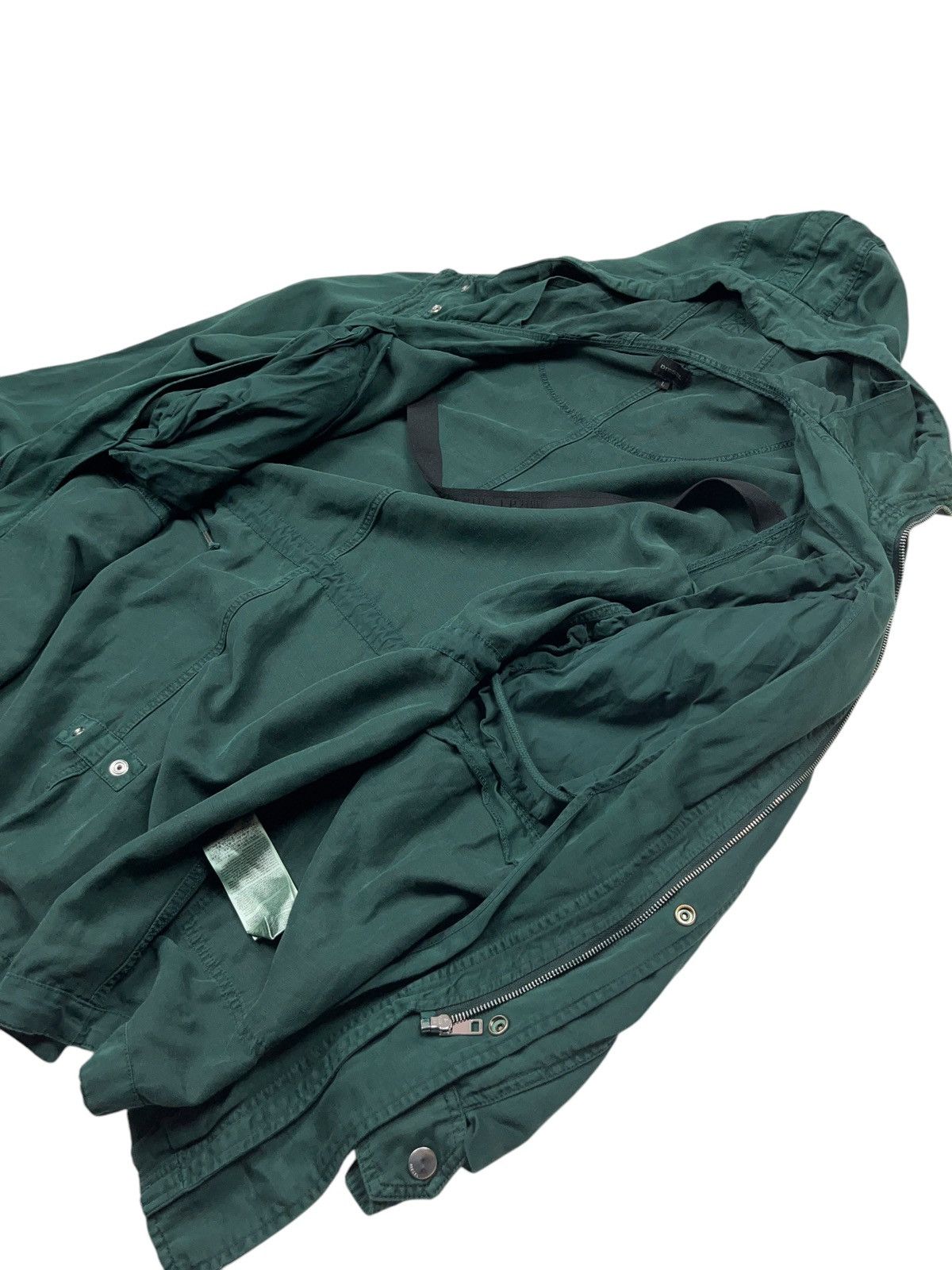 Diesel × Japanese Brand × Vintage Vintage Diesel Fishtail Parka Linen Jacket y2k Size US L / EU 52-54 / 3 - 13 Thumbnail