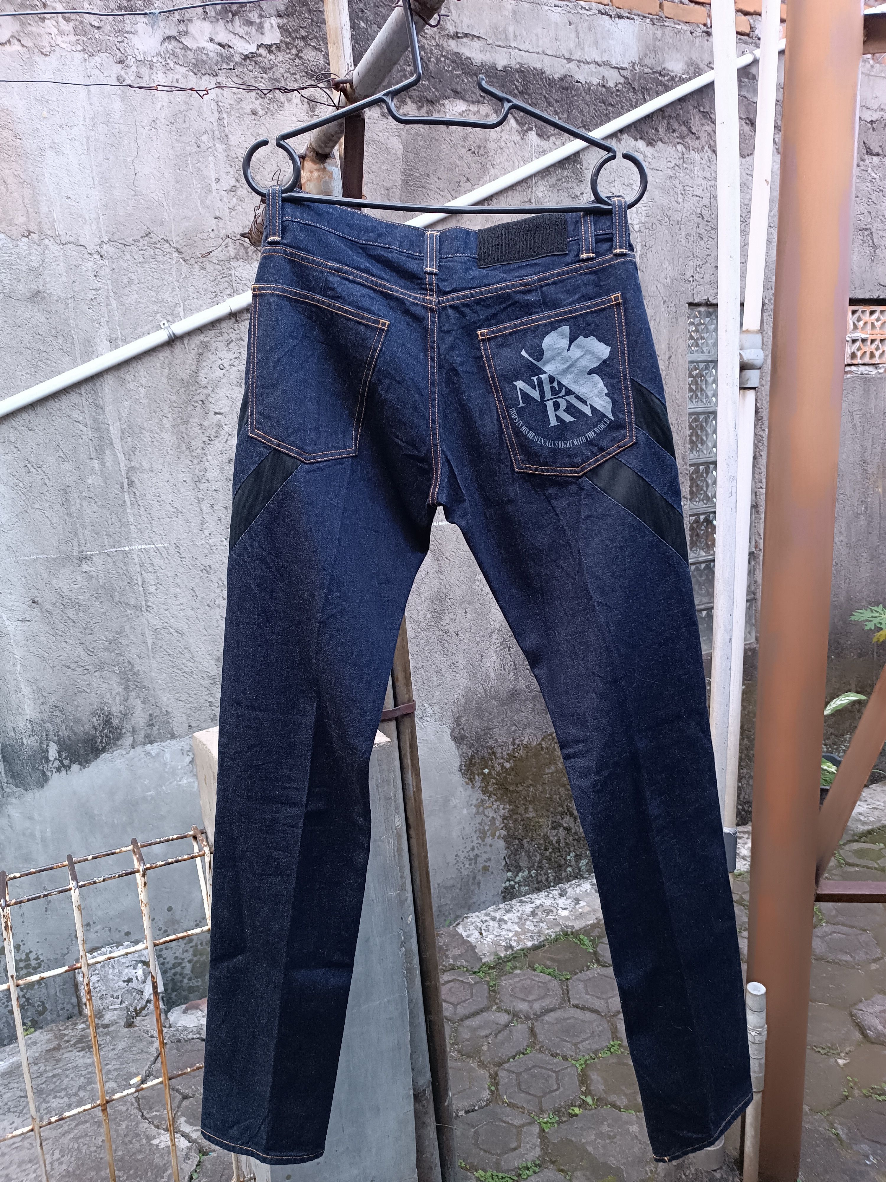 Anime 🔥 Limited Edition 🔥 Plugsuit Design Jeans Evangelion Size US 30 / EU 46 - 1 Thumbnail