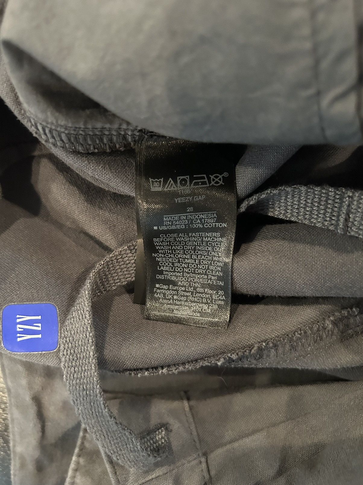 Gap × Yeezy Yeezy gap engineered by Balenciaga Sateen Green cargo pants Size US 28 / EU 44 - 4 Thumbnail