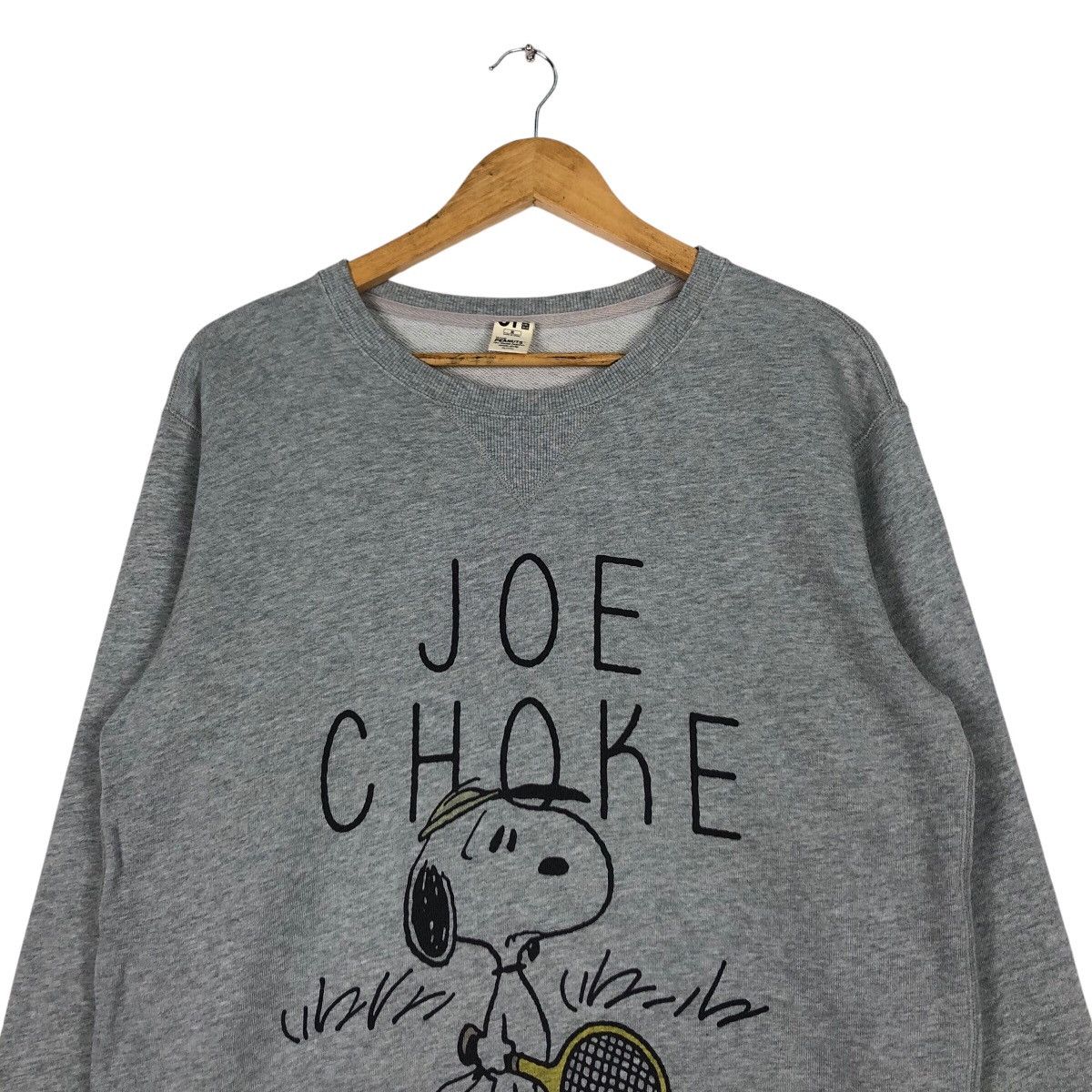 Japanese Brand × Peanuts × Uniqlo Joe Choke Sweatshirt Rare Collection Peanuts Sweatshirt Size US M / EU 48-50 / 2 - 2 Thumbnail
