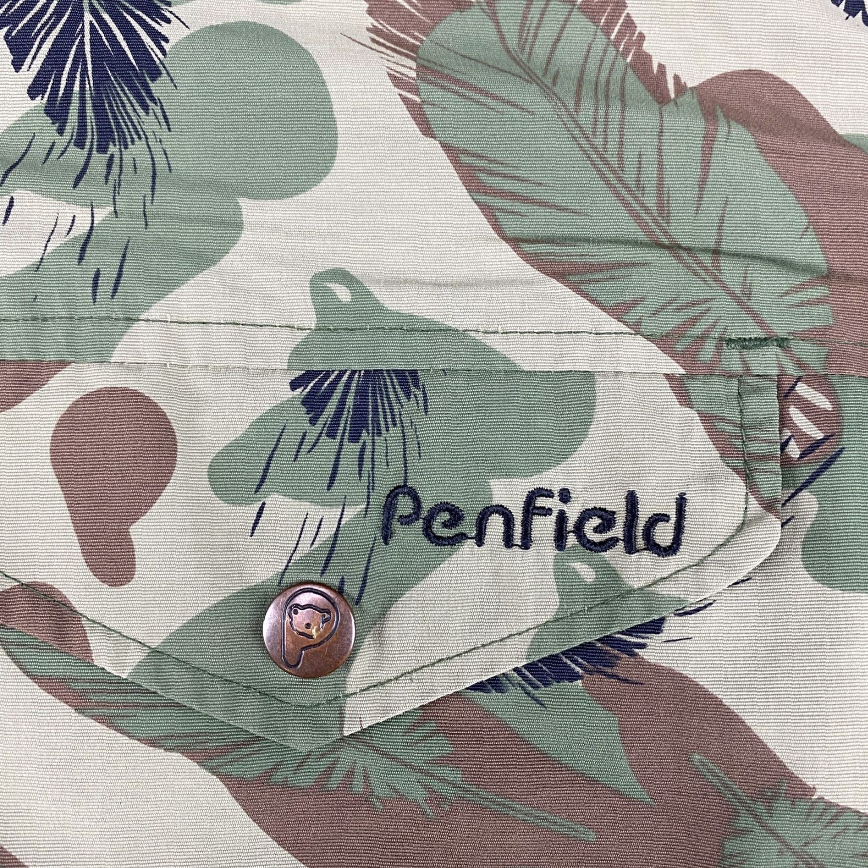 Penfield Penfield Jacket Mens L Camouflage Hooded Puffer Down Parka Outdoor Camo Feather DPM Sit Full Zip Front Pockets Logo Womens? Size US L / EU 52-54 / 3 - 2 Thumbnail