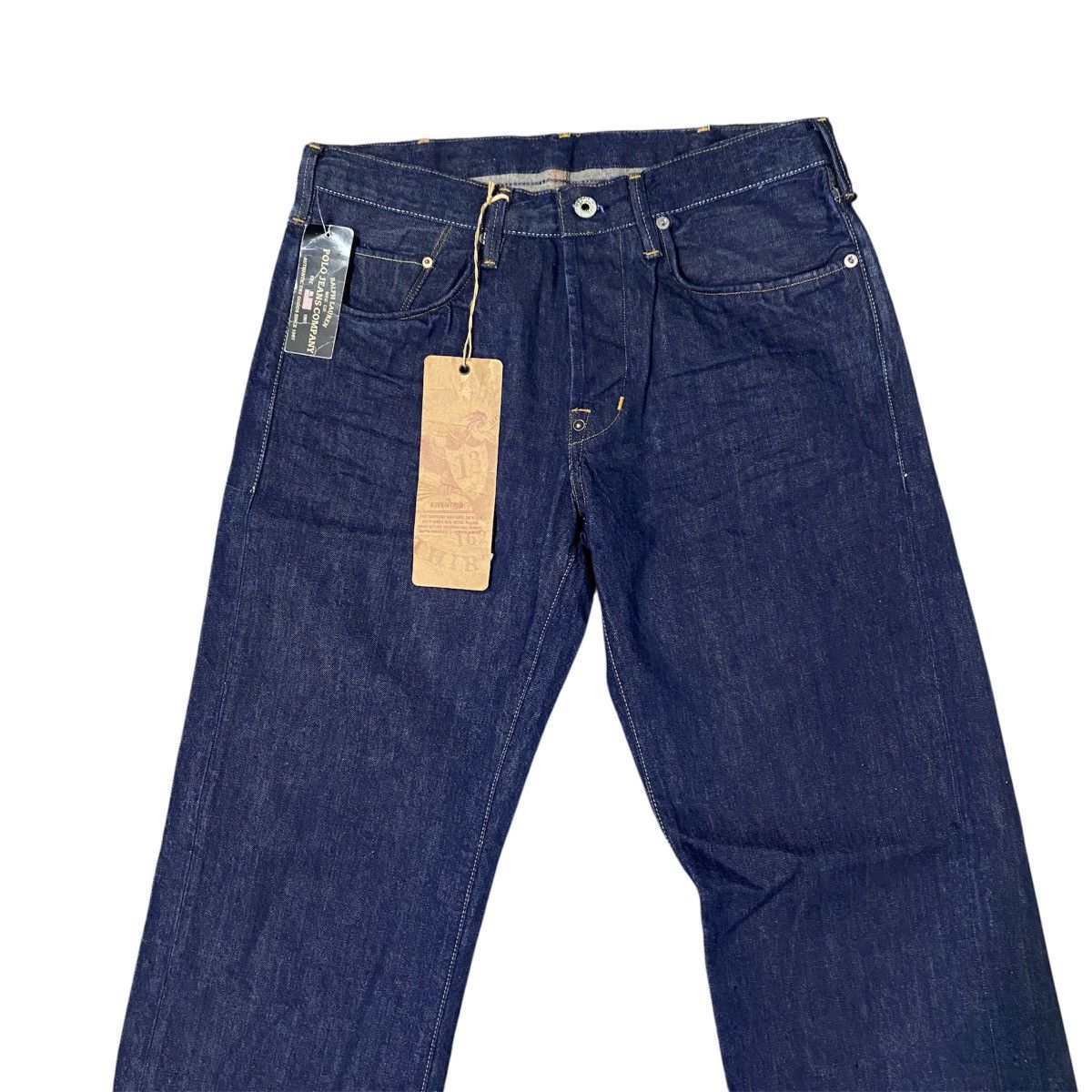 Polo Ralph Lauren 🔥DEADSTOCK🔥 Polo Jeans Co. Ralph Lauren Raw Denim Jeans 15oz Size US 30 / EU 46 - 4 Thumbnail
