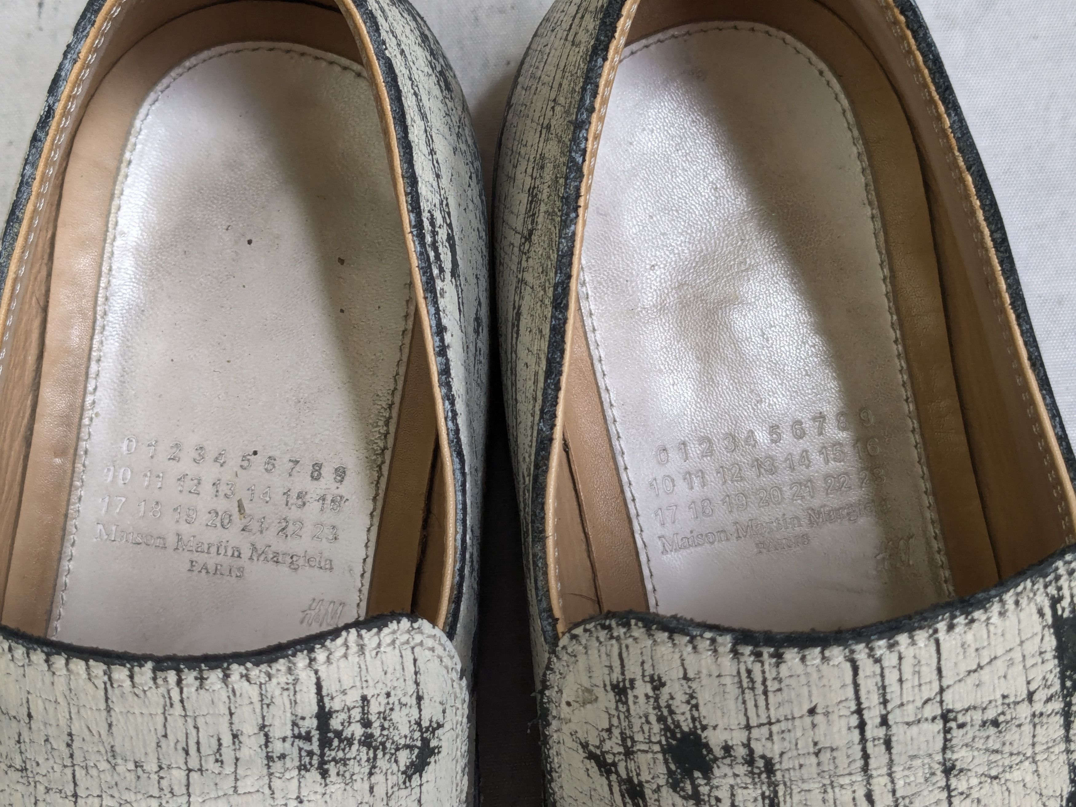 Maison Margiela Maison Margiela x H&M Loafers White 10 43 Low Top Size US 10 / EU 43 - 7 Thumbnail