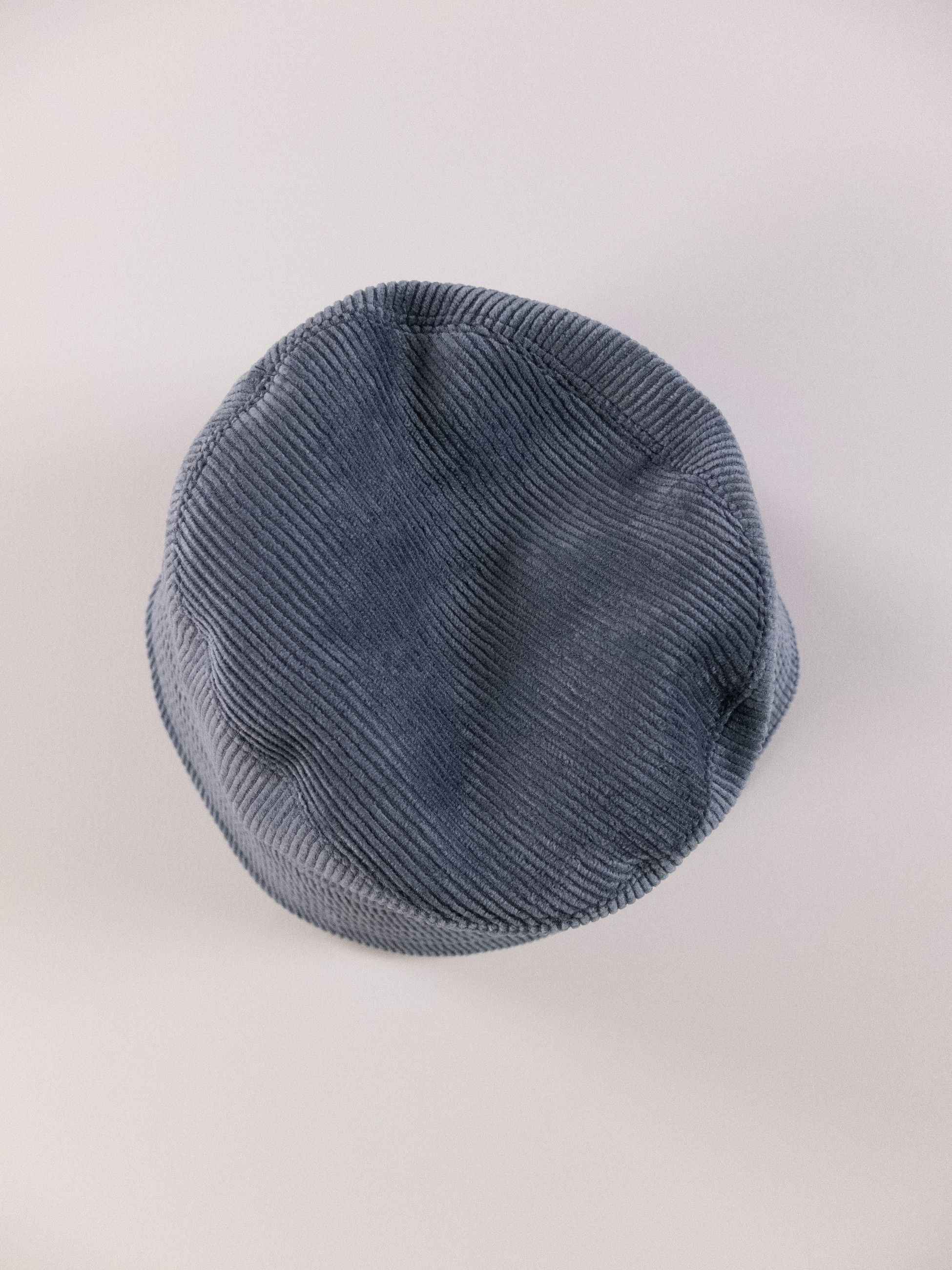 Brunello Cucinelli BRUNELLO CUCINELLI Monili blue corduroy bucket hat Medium Size ONE SIZE - 6 Thumbnail