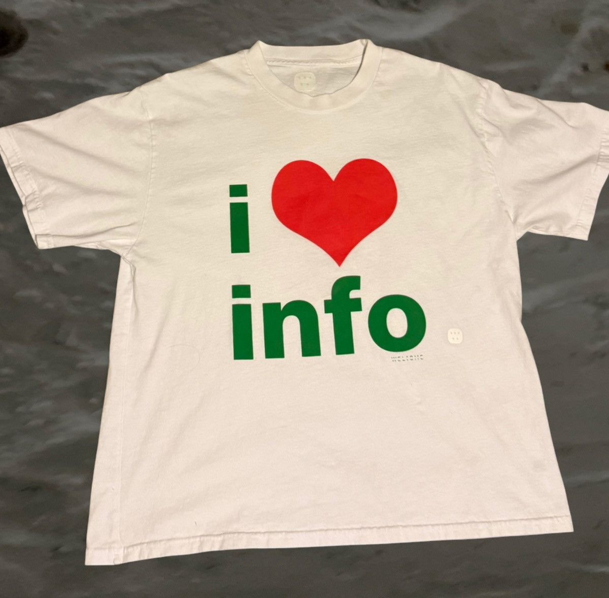 Other Welcome.Jpg “I ❤️ Info” shirt Size US L / EU 52-54 / 3 - 1 Thumbnail