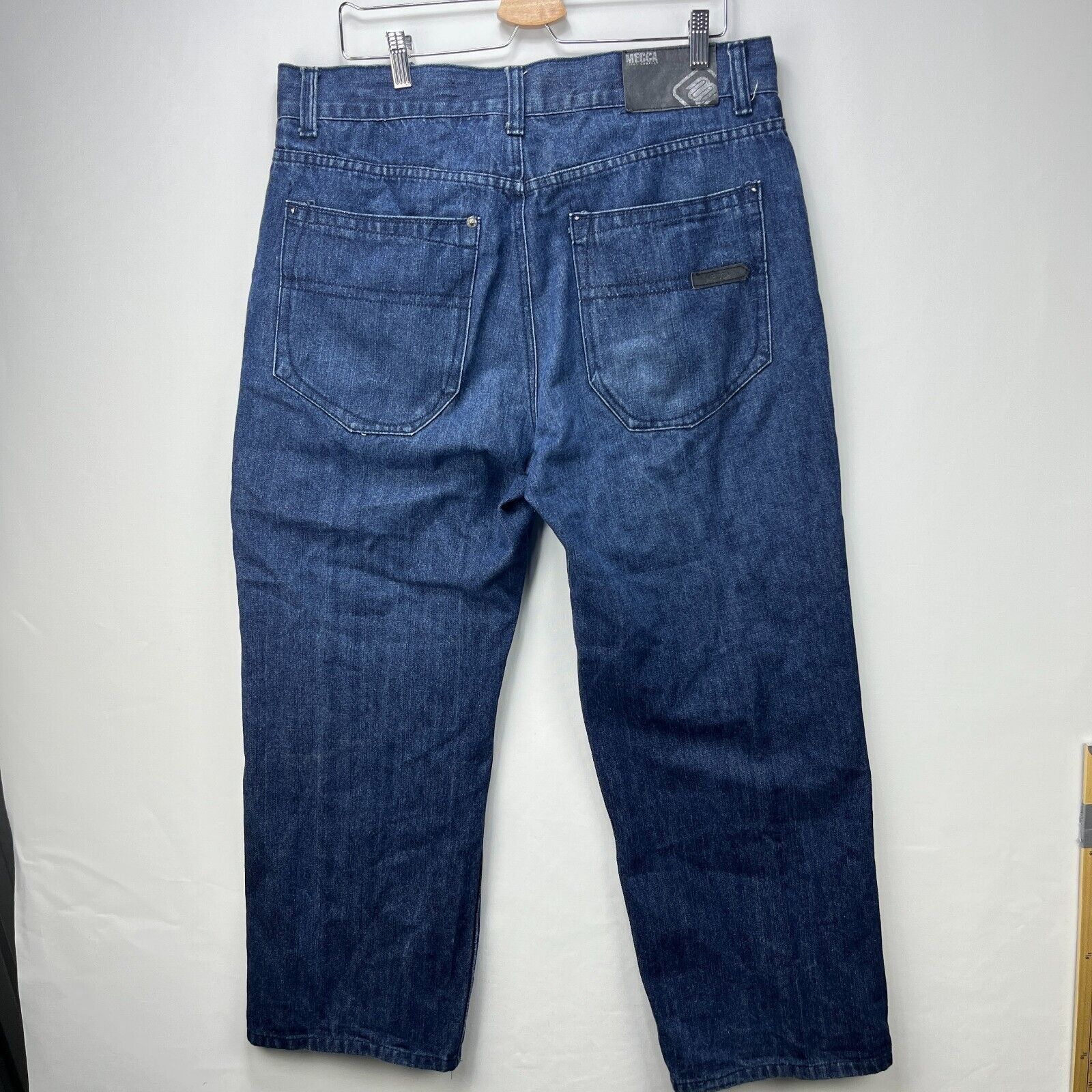 Mecca × Vintage Vintage Y2K Mecca Baggy Jeans 36 Wide Leg Skater Size US 36 / EU 52 - 1 Thumbnail
