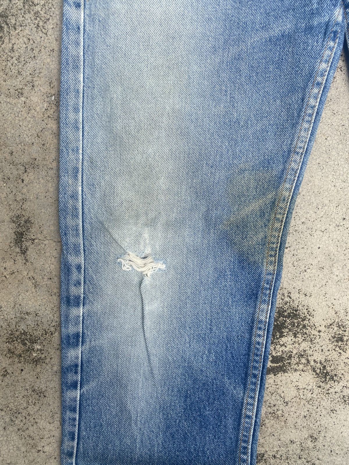 Levi's × Levi's Vintage Clothing × Vintage Vintage Levis 505 Faded Blue Jeans Size US 29 - 8 Thumbnail