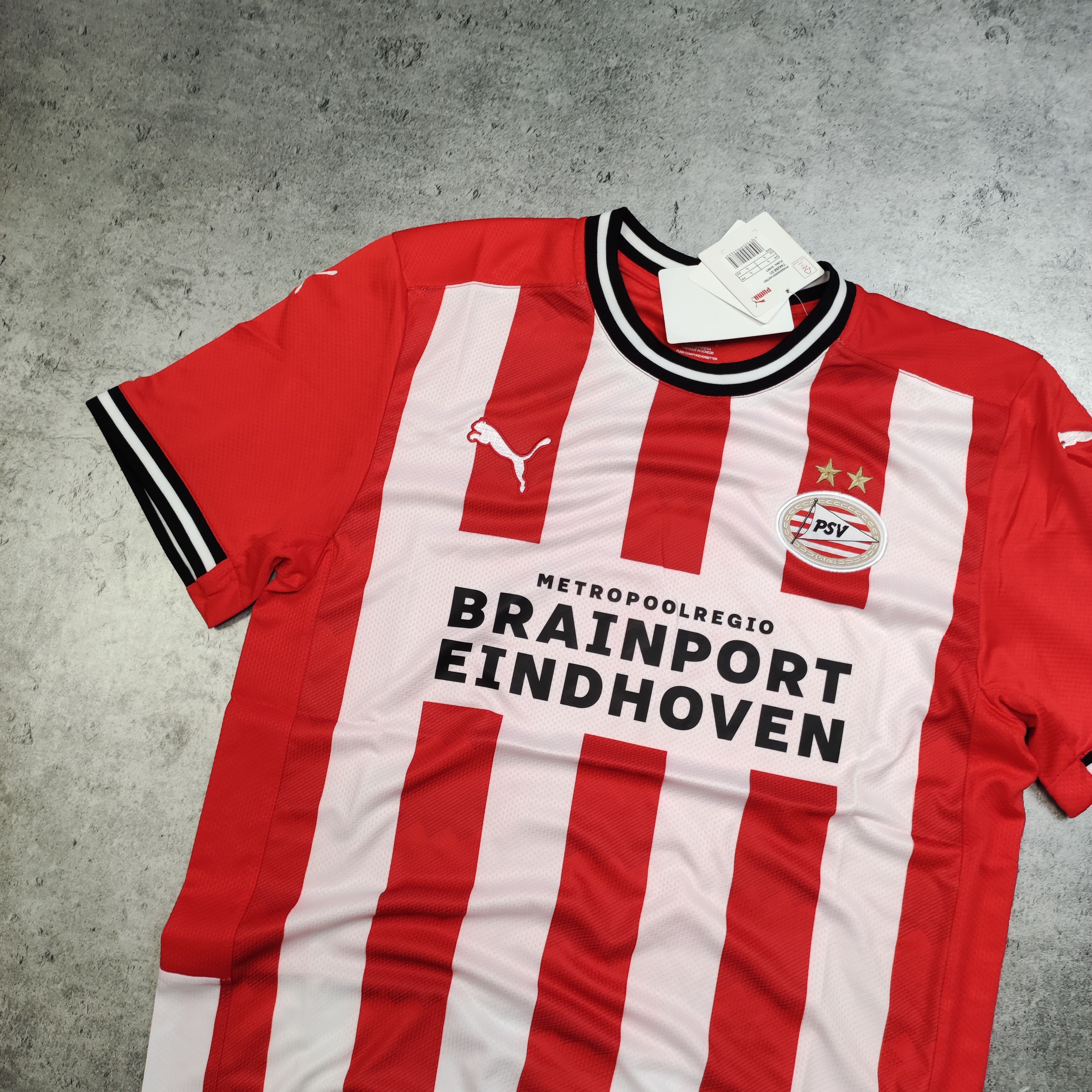 Vintage RARE Football Soccer PSV Eindhoven Puma Home Jersey Size US S / EU 44-46 / 1 - 3 Thumbnail