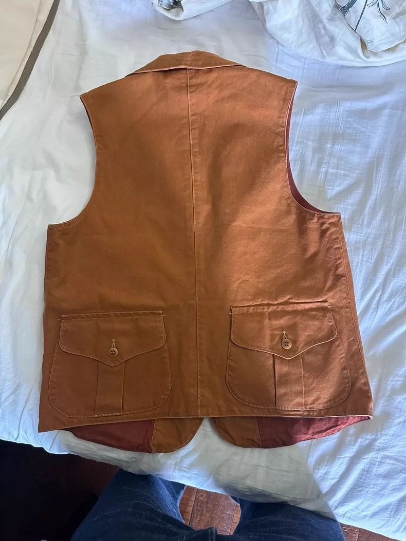 Freewheelers Freewheelers Old-fashioned hunting vest Size 36R - 4 Thumbnail